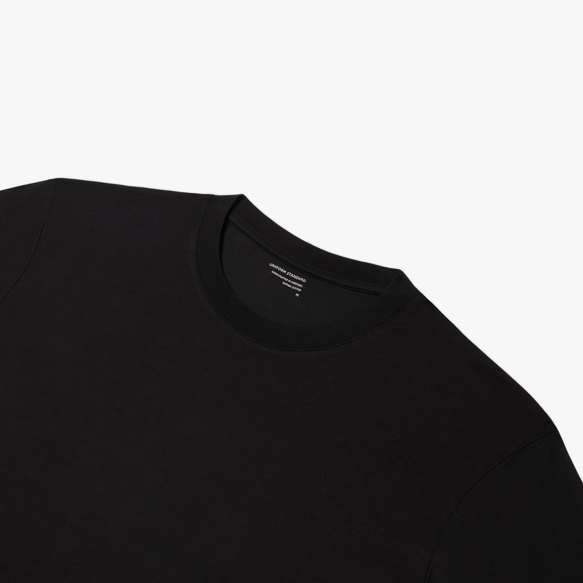Supima Cotton T-Shirt Womens Black