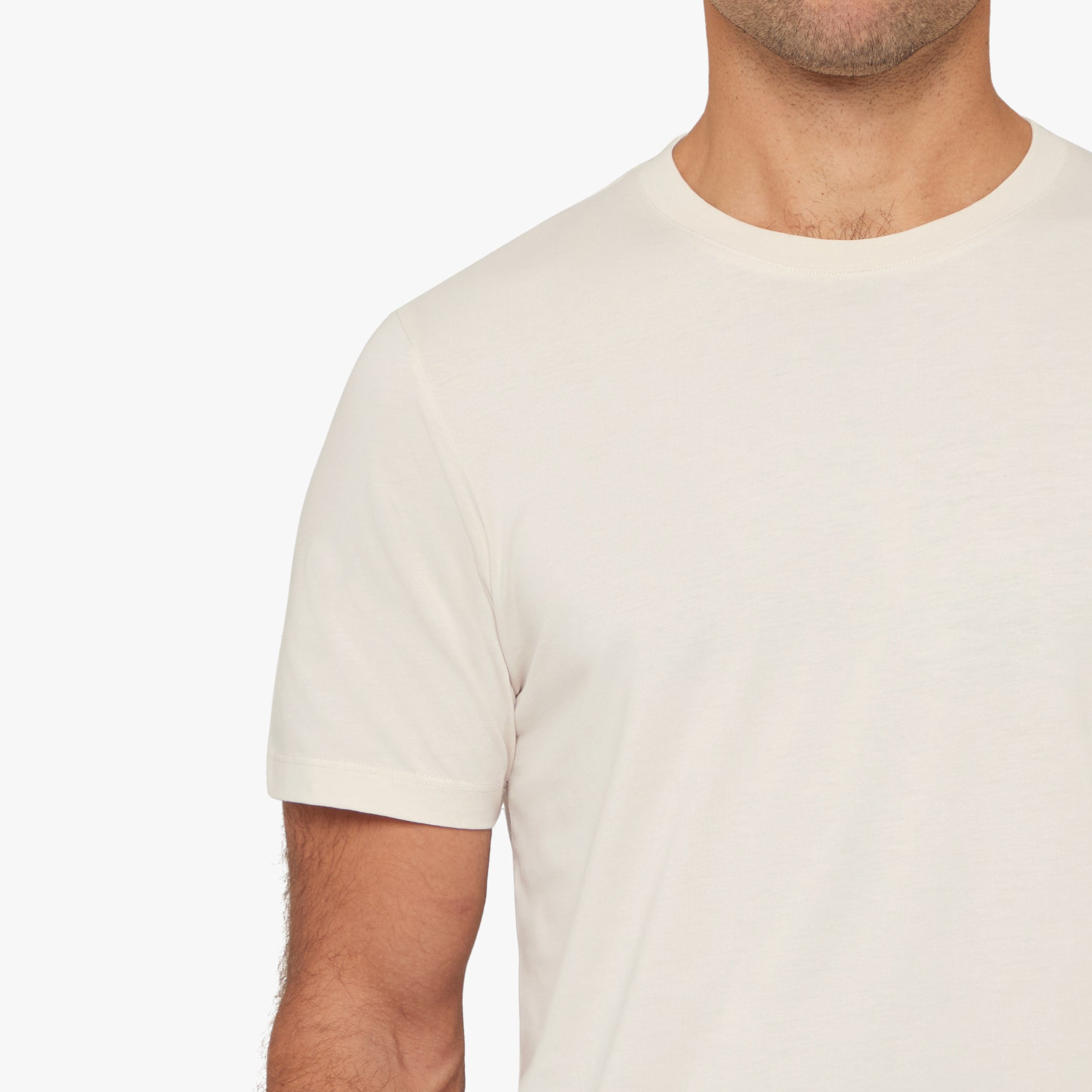 Supima Cotton T-Shirt Cloud Mens