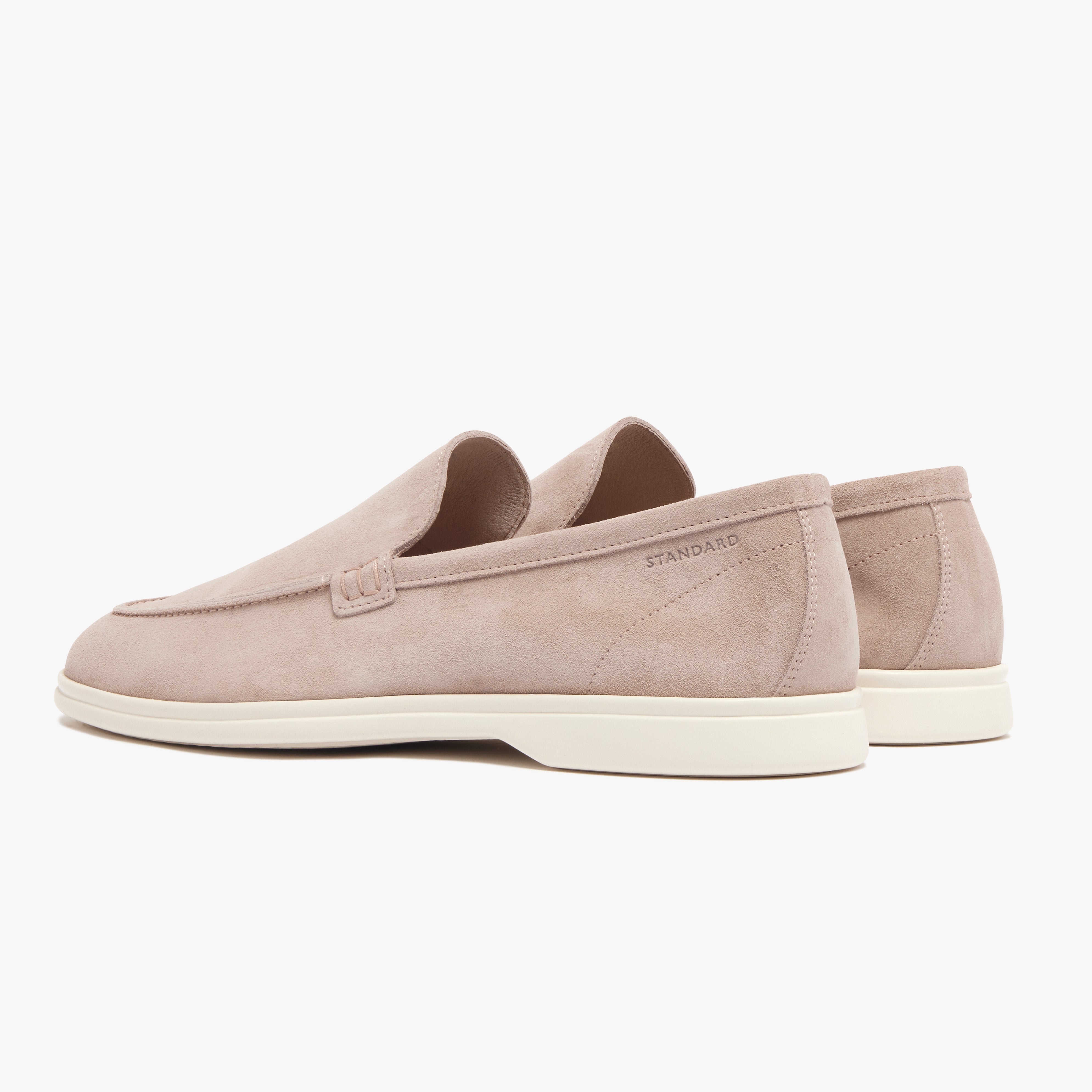 Relaxed Loafer Blush Suede Mens