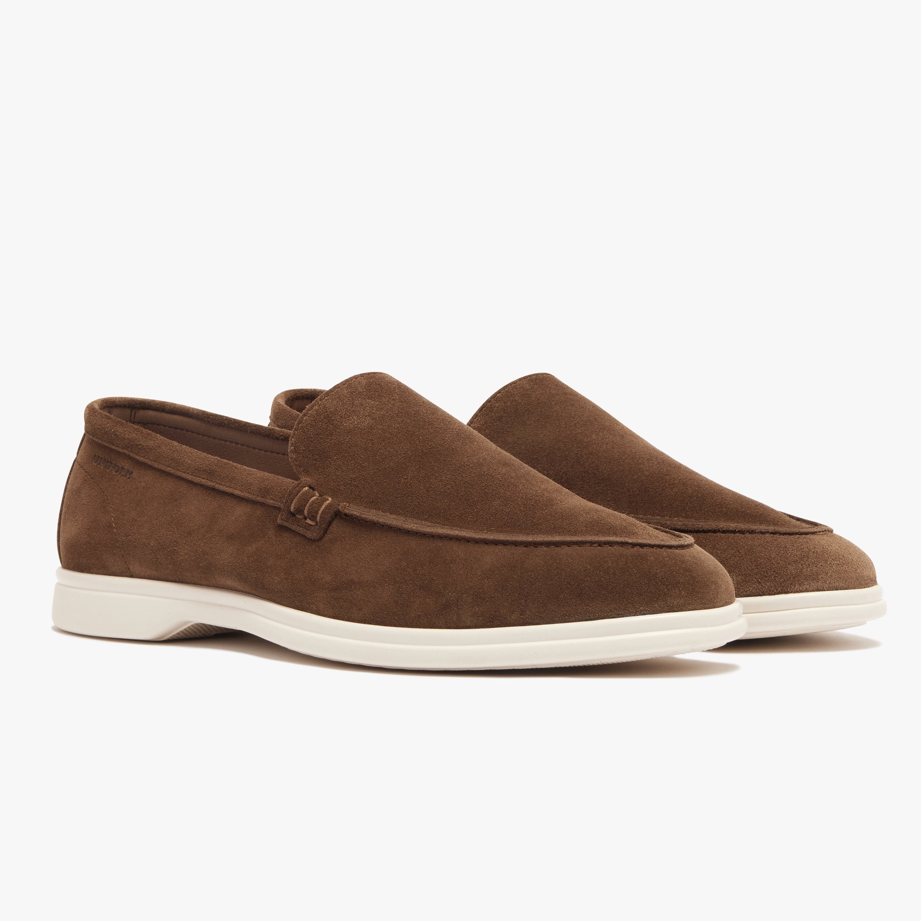 Relaxed Loafer Tobacco Suede Mens