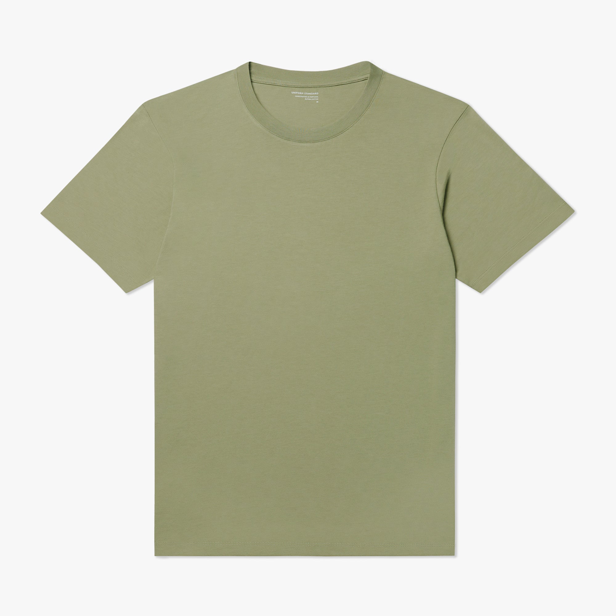 Supima Cotton T-Shirt Pistachio Mens