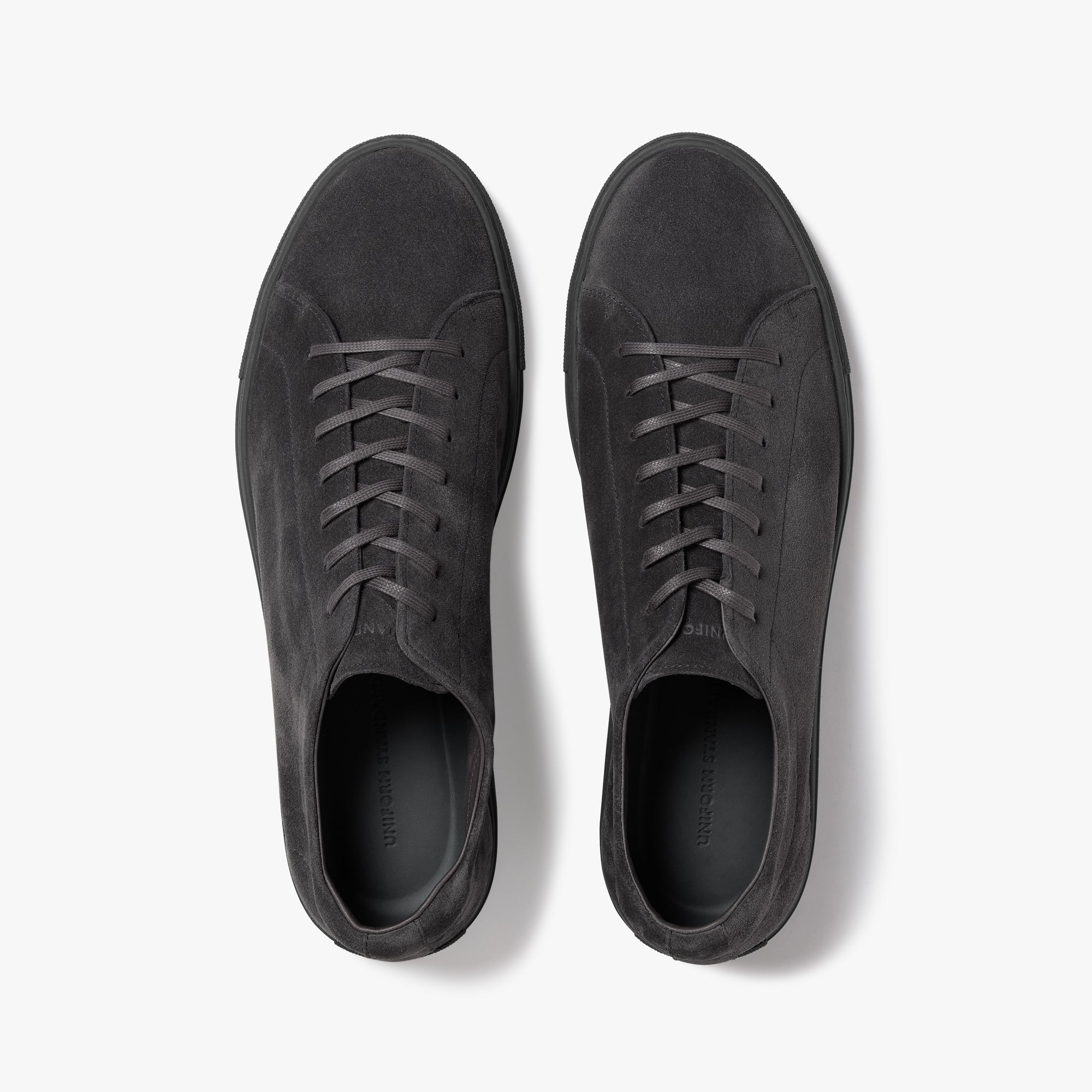 Relaxed Sneaker Triple Graphite Suede Mens