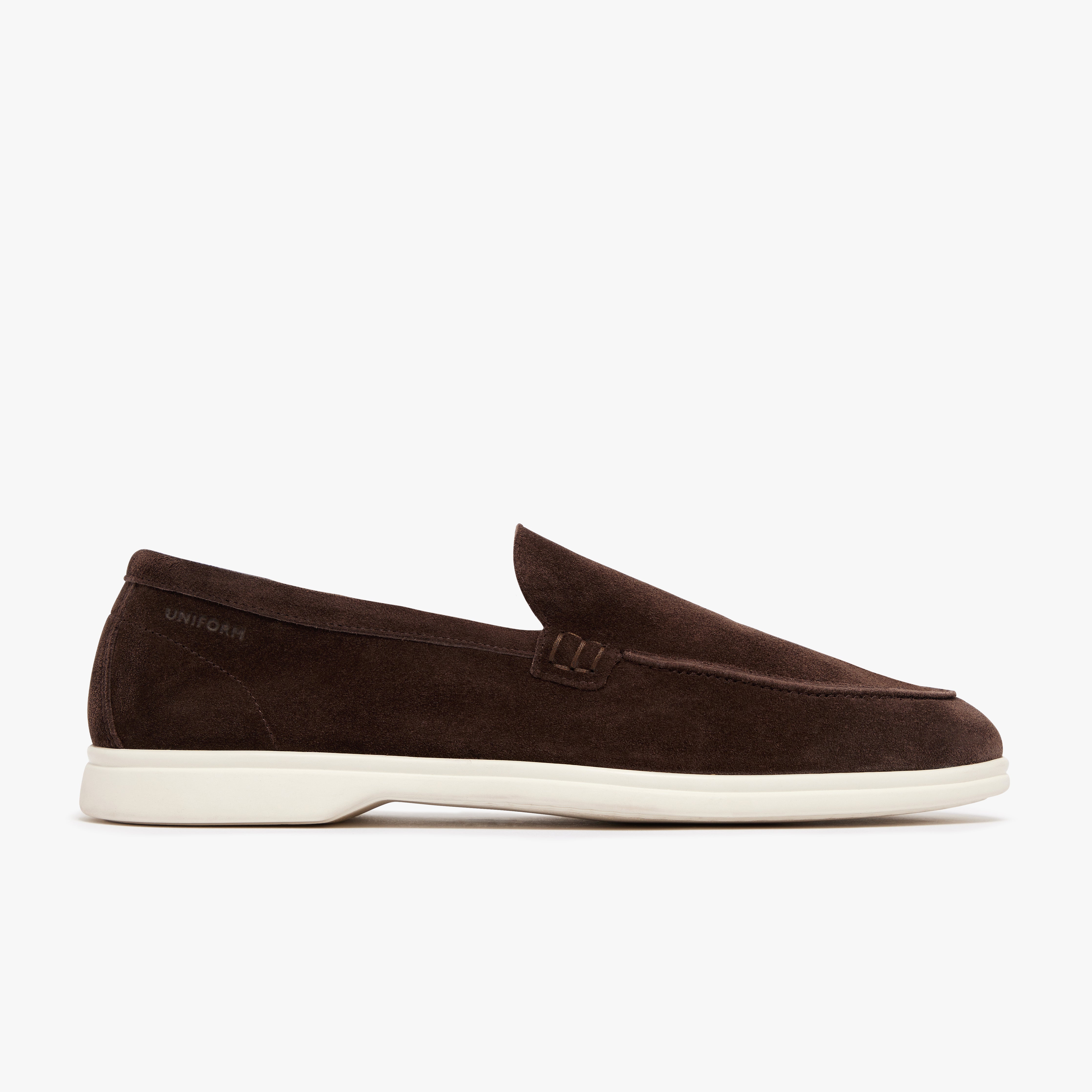 Relaxed Loafer Chocolate Suede Mens