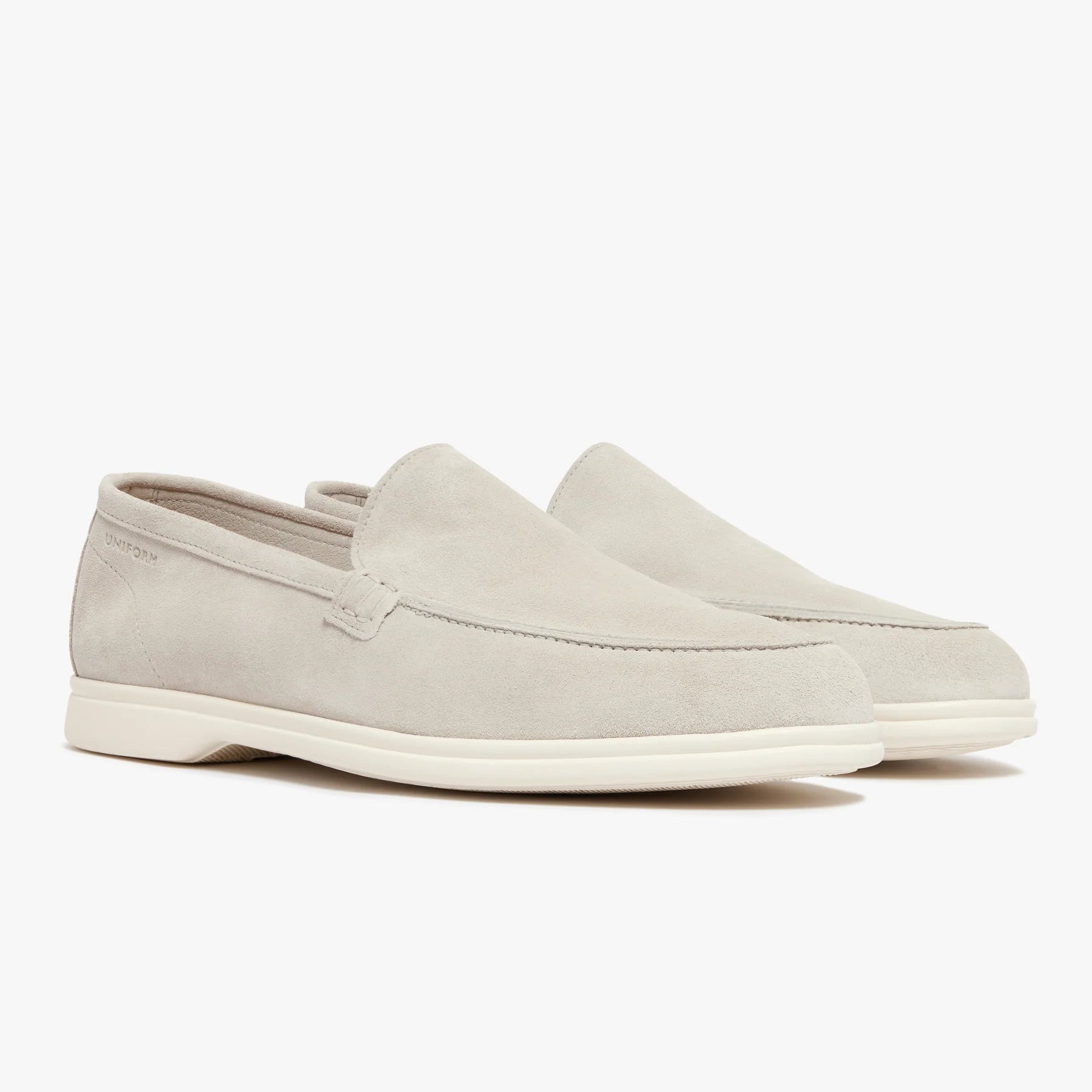 Relaxed Loafer Oyster Suede Womens