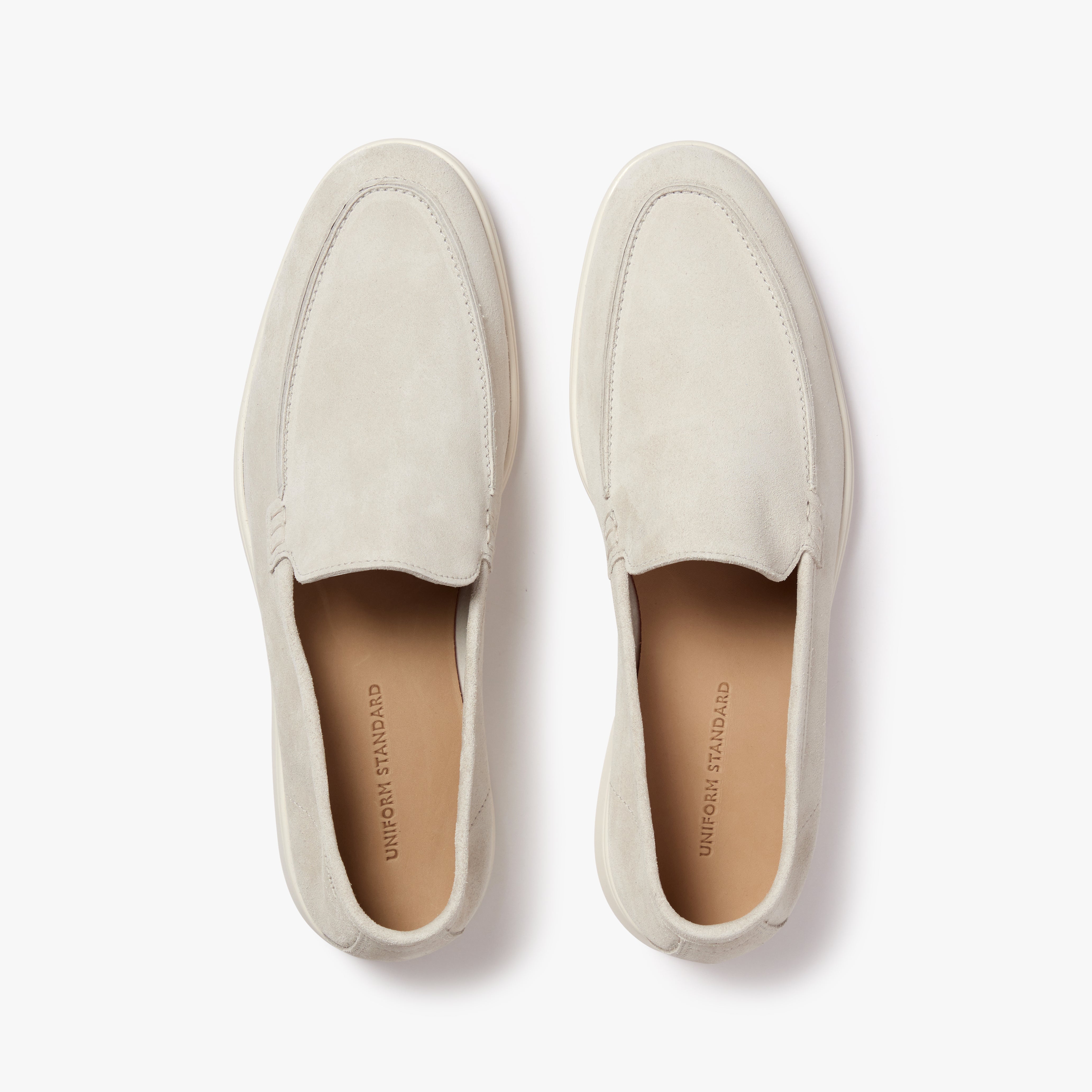 Relaxed Loafer Oyster Suede Mens