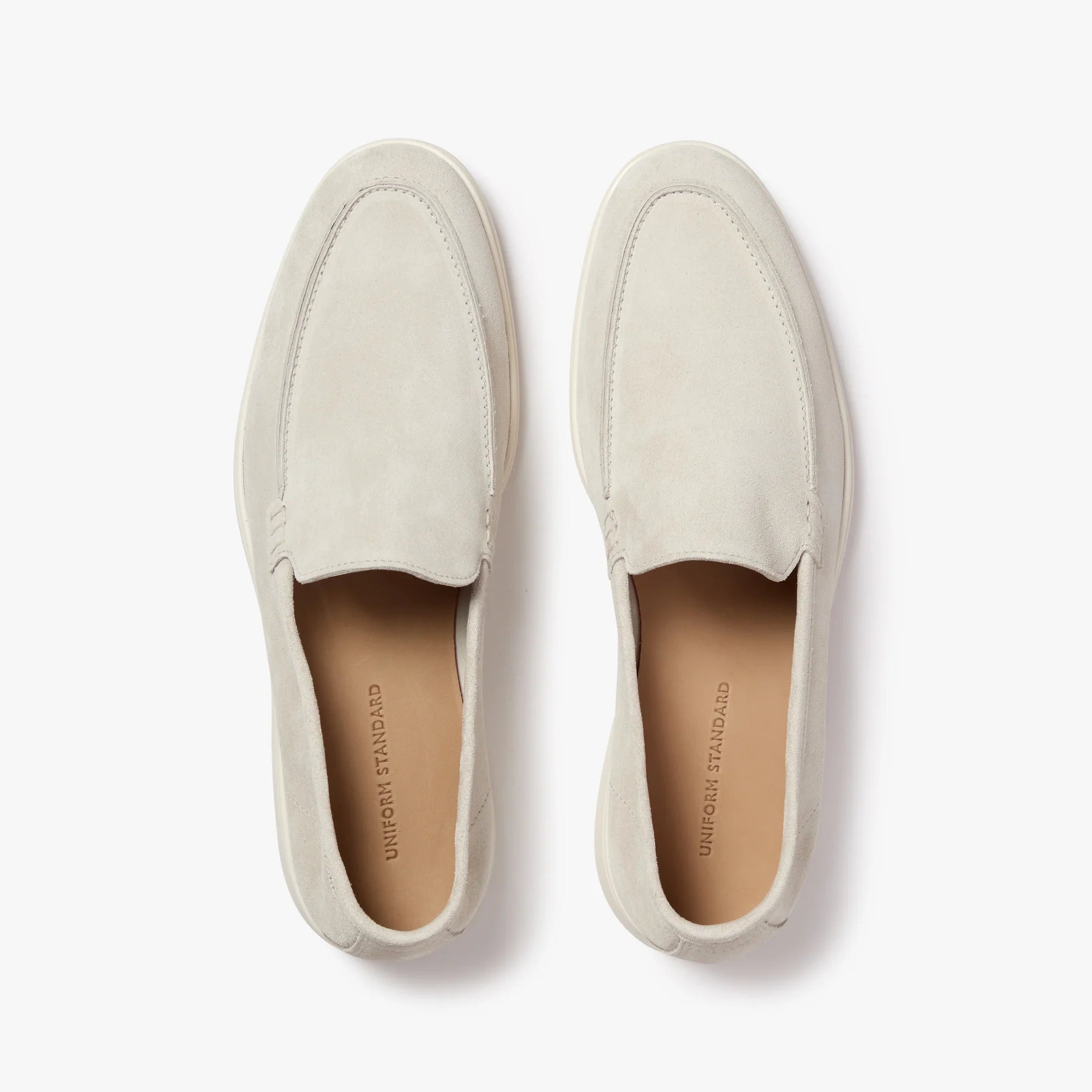 Relaxed Loafer Oyster Suede Womens