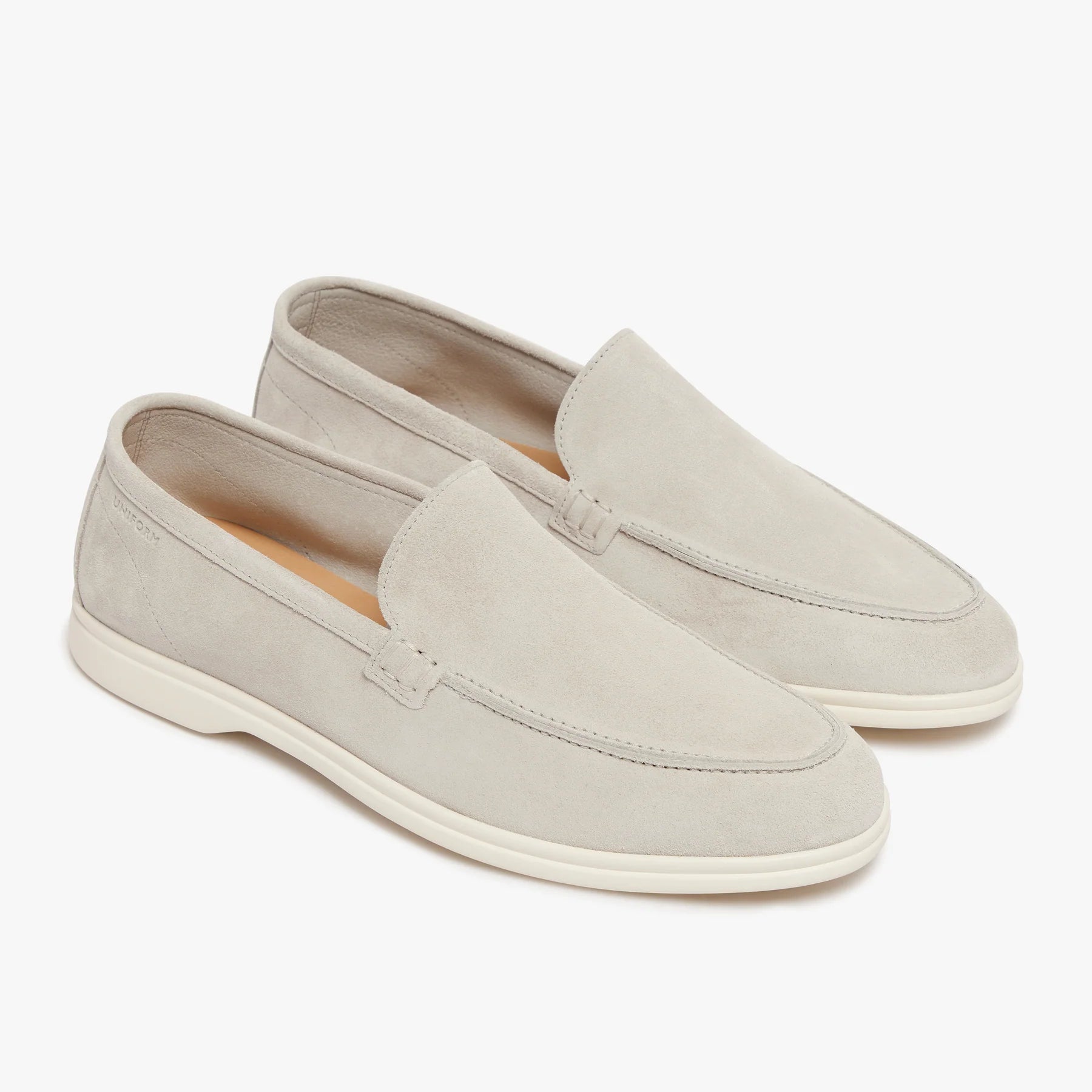 Relaxed Loafer Oyster Suede Womens