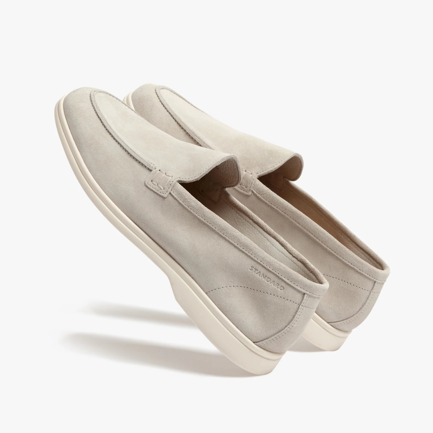 Relaxed Loafer Oyster Suede Womens