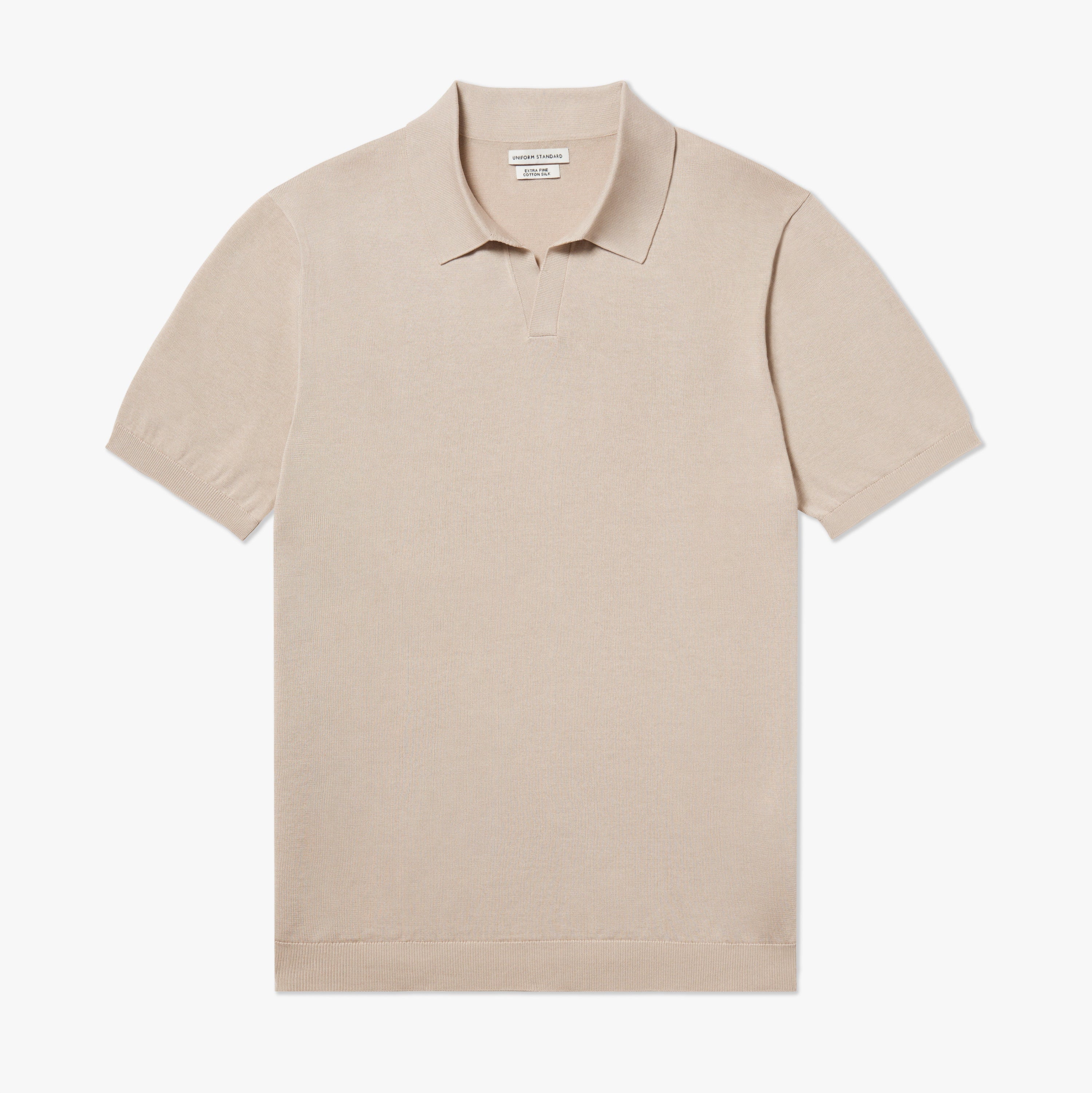 SS Relaxed Open Polo Clay
