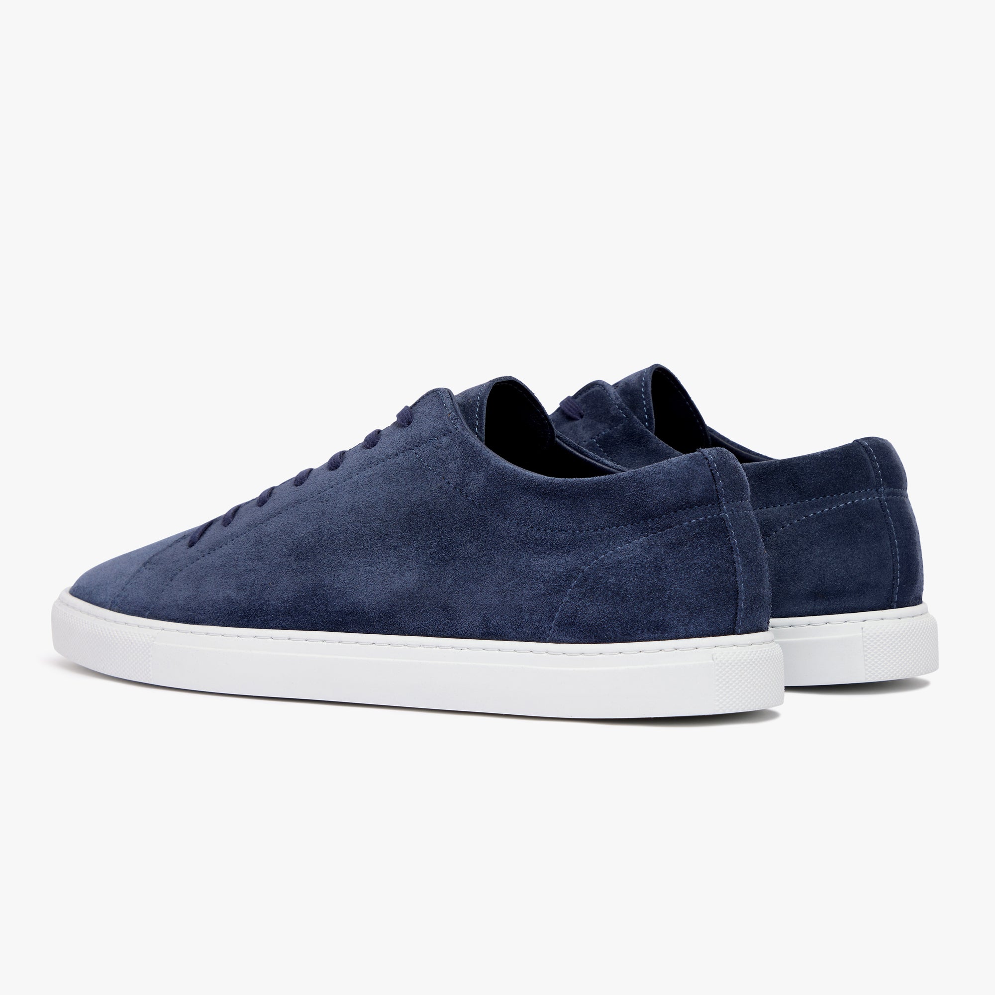 Relaxed Sneaker Chambray Suede Mens
