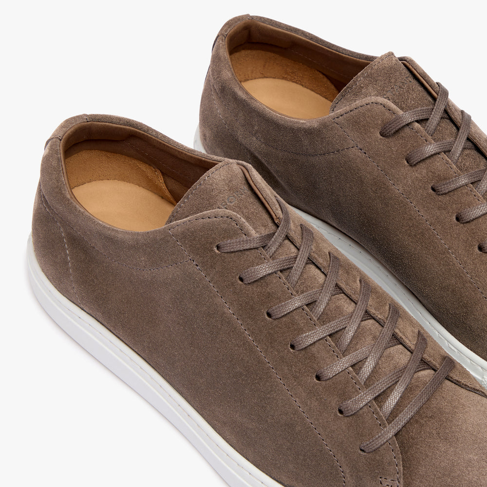 Relaxed Sneaker Mocha Suede