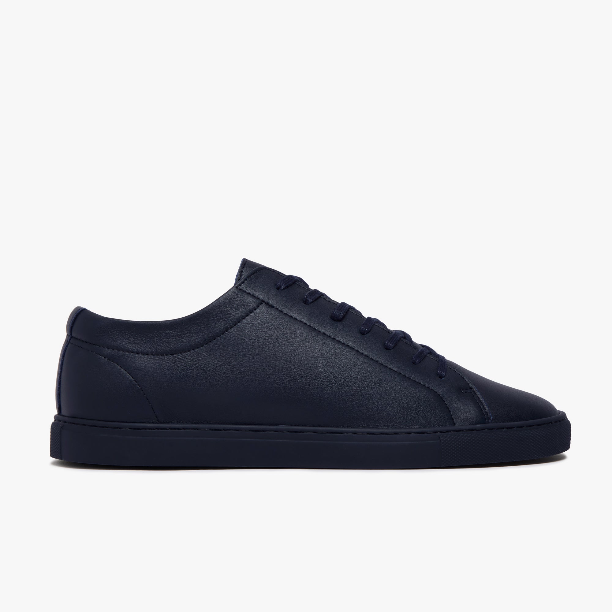 Men's Minimalist Leather Relaxed Sneaker | Uniform Standard