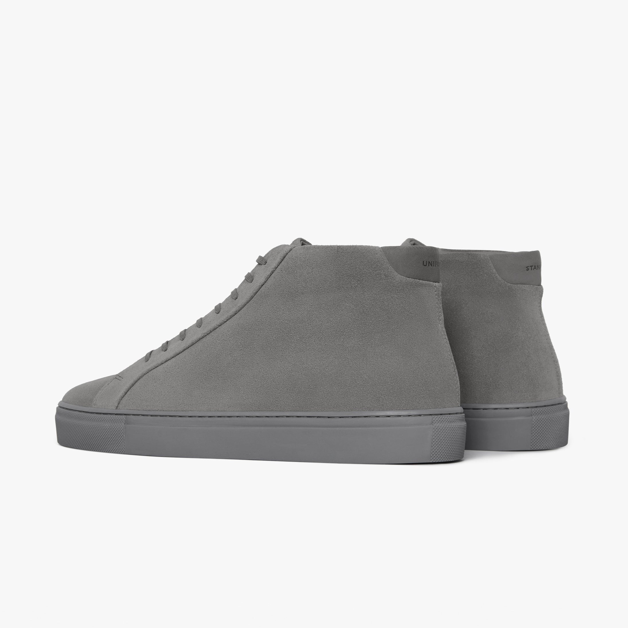 Series 4 Triple Grey Suede Mens
