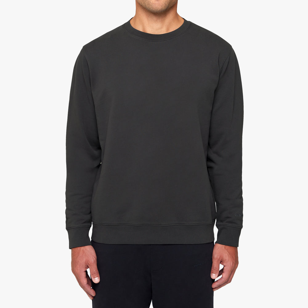 Uniform Standard Men's minimalist sweatshirt in Grey designed in East London