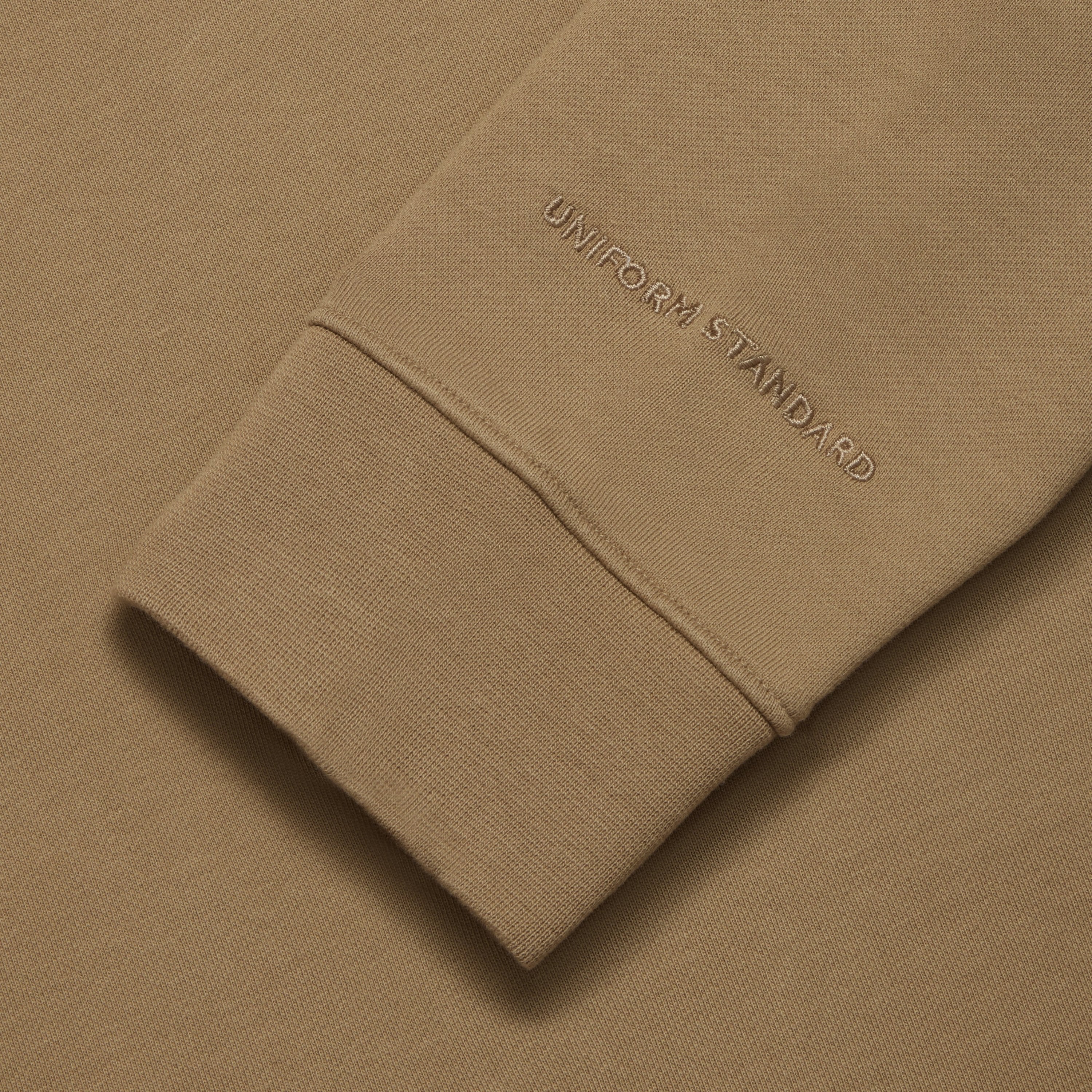 Organic Fleece Crew Fudge