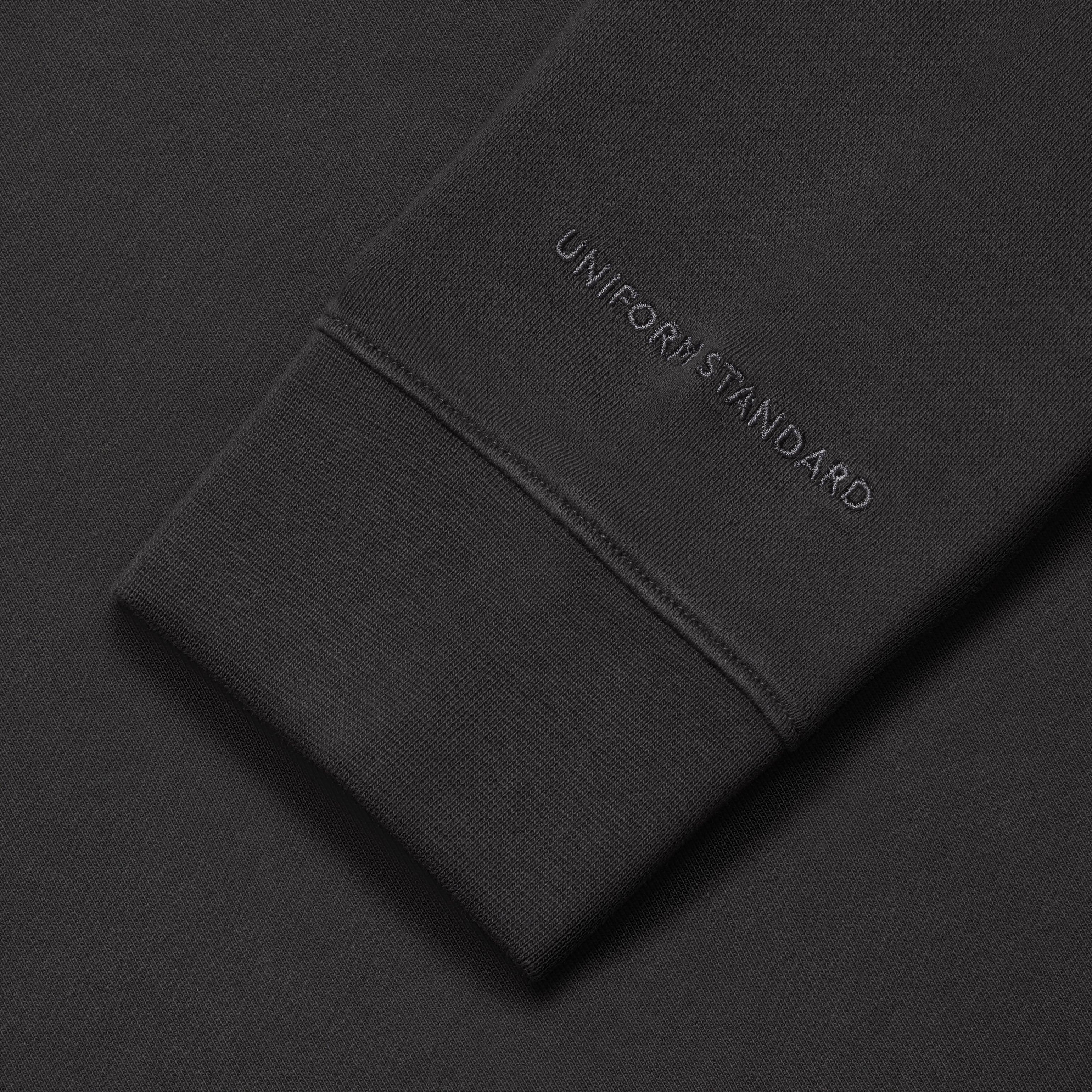 Organic Fleece Crew Steel