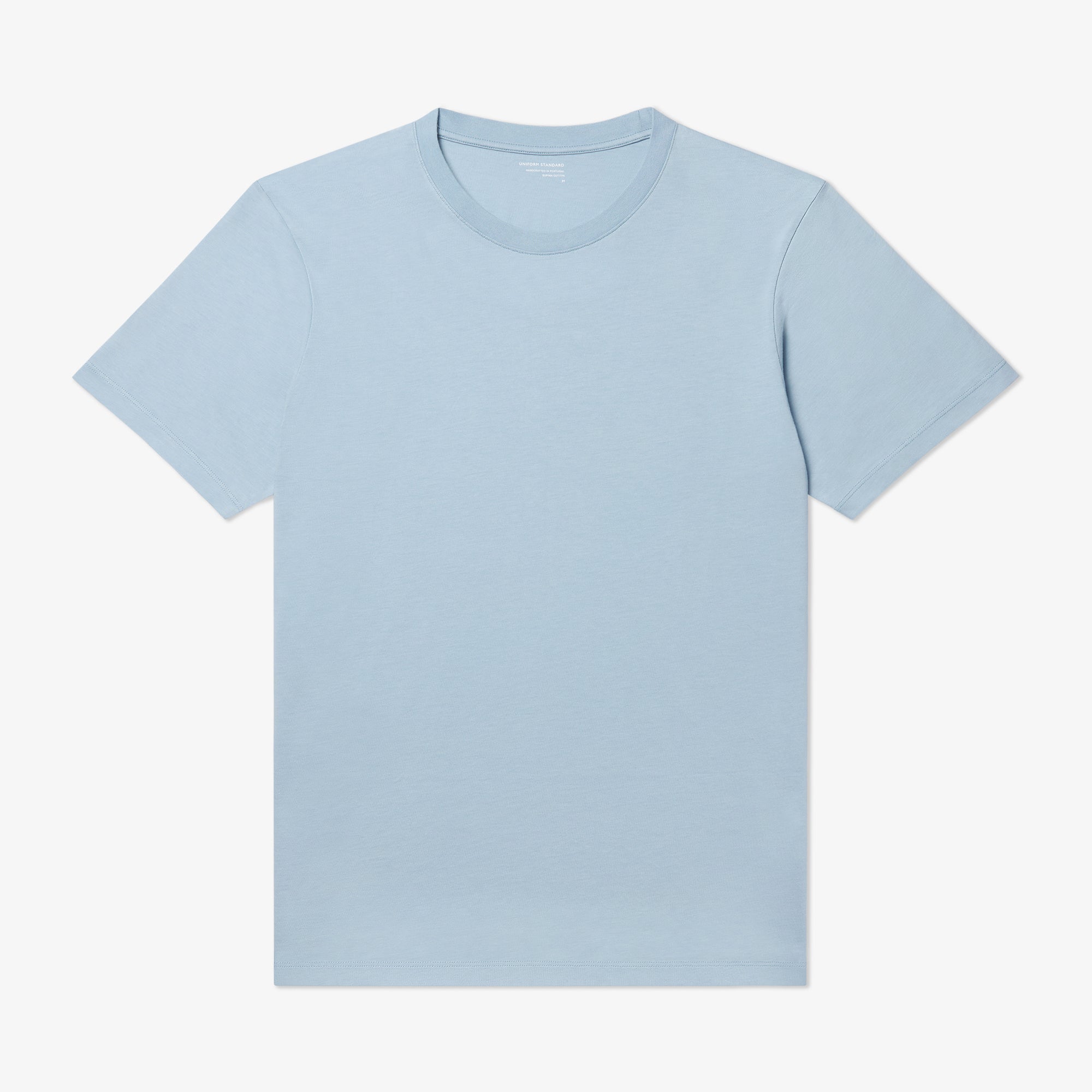 Supima Cotton T-Shirt Sky Mens