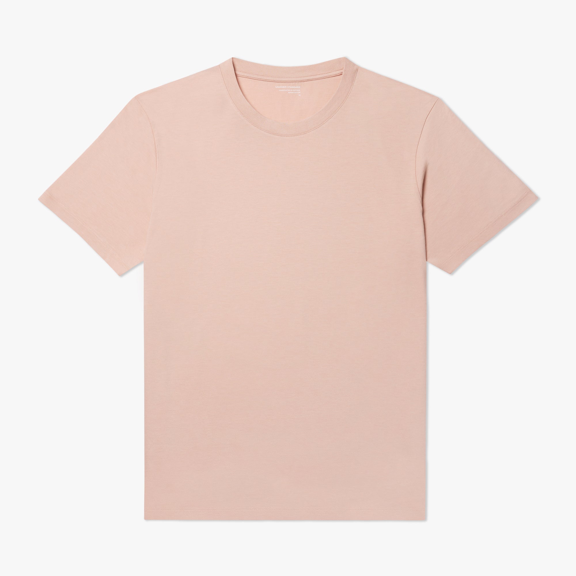 Supima Cotton T-Shirt Pink Sorbet Mens