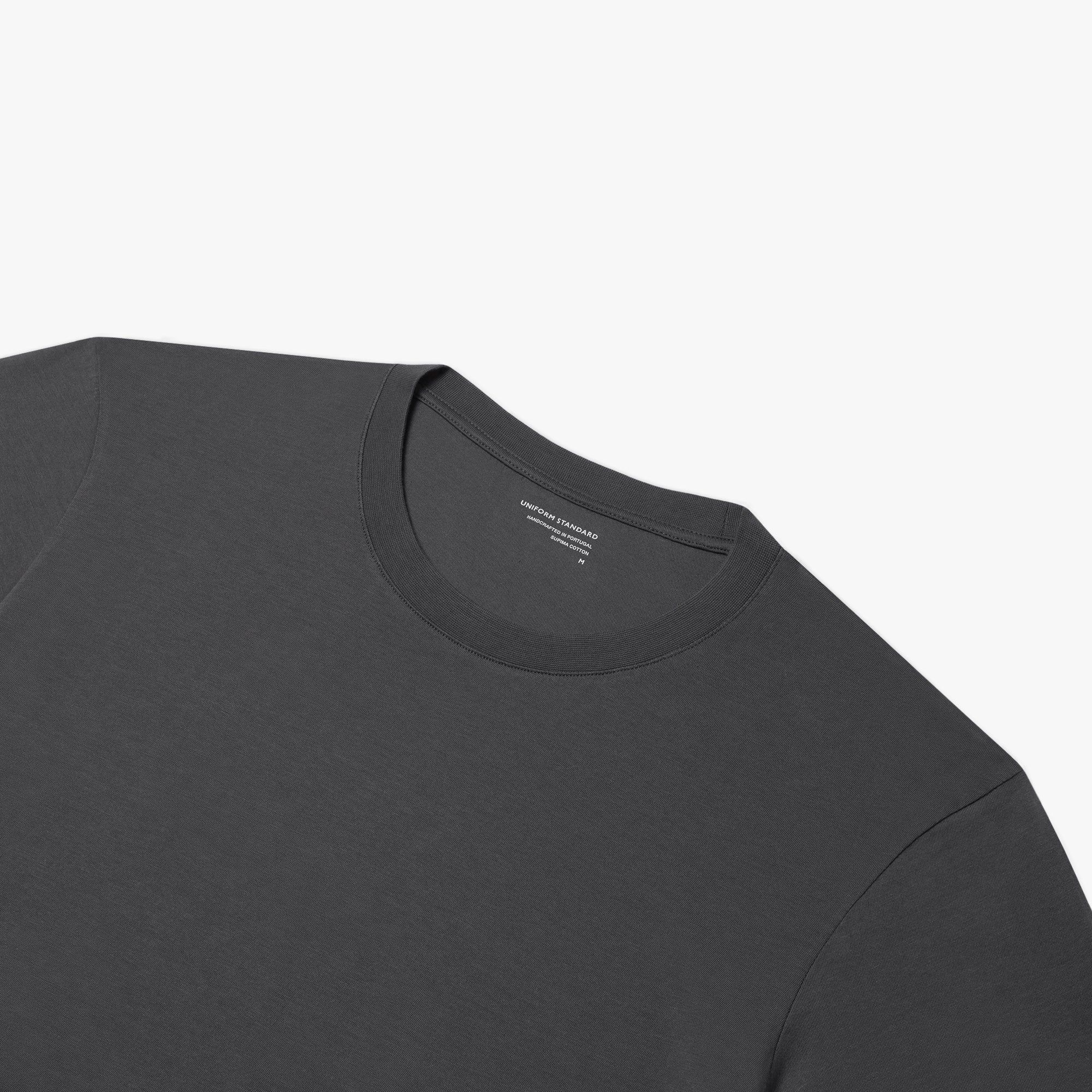 Supima Cotton T-Shirt Womens Steel