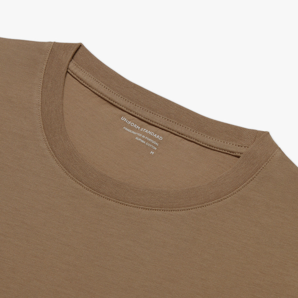 Supima® Cotton T-Shirt Hazelnut