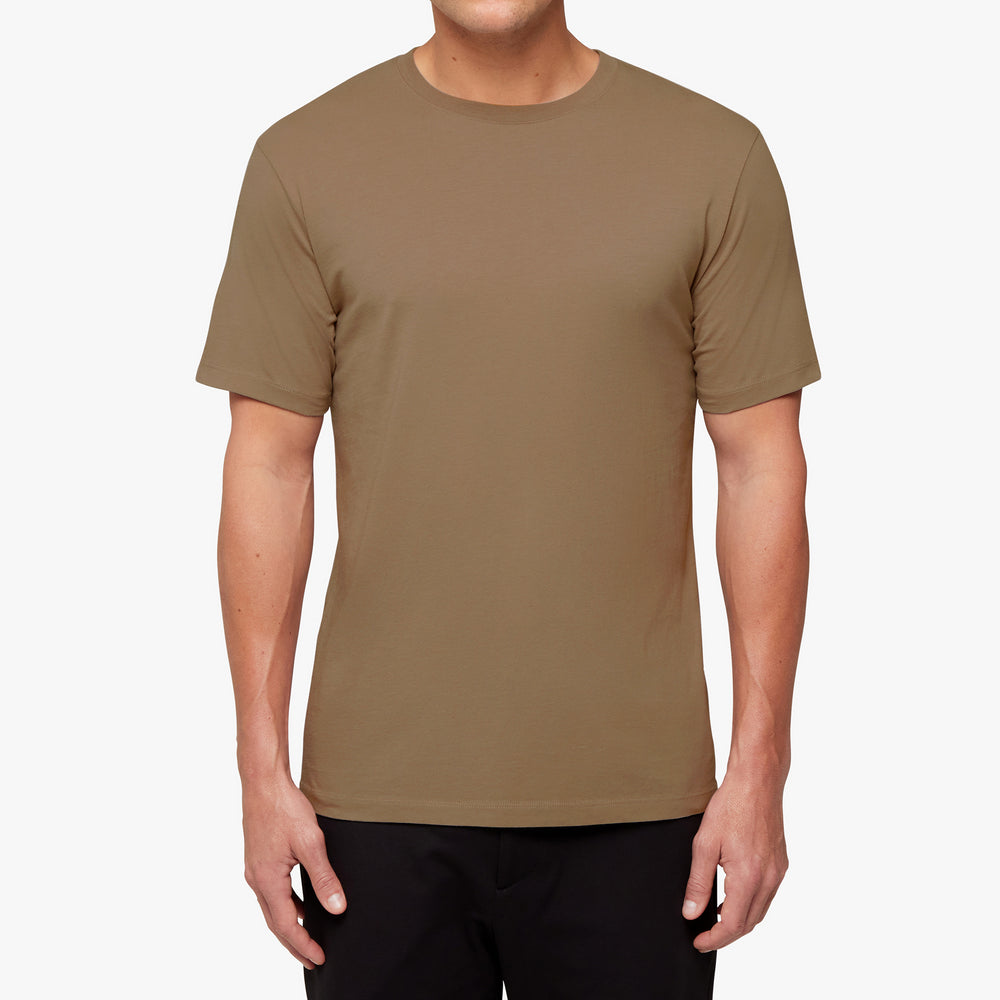 Supima® Cotton T-Shirt Hazelnut