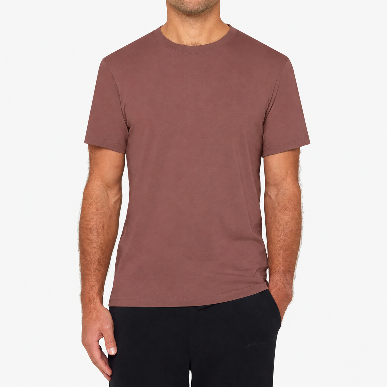 Supima® Cotton T-Shirt Berry Mens