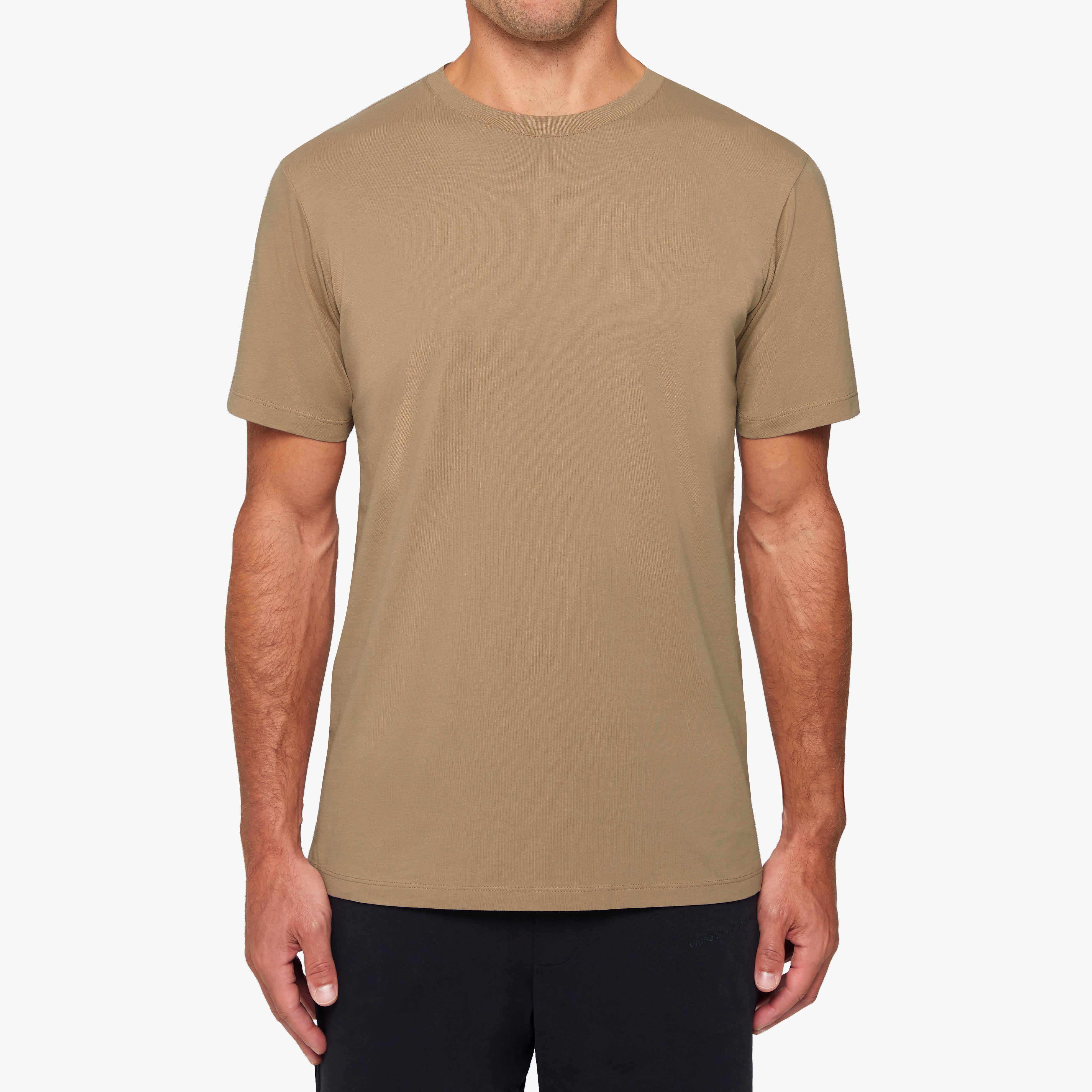 Supima Cotton T-Shirt Mens Fudge