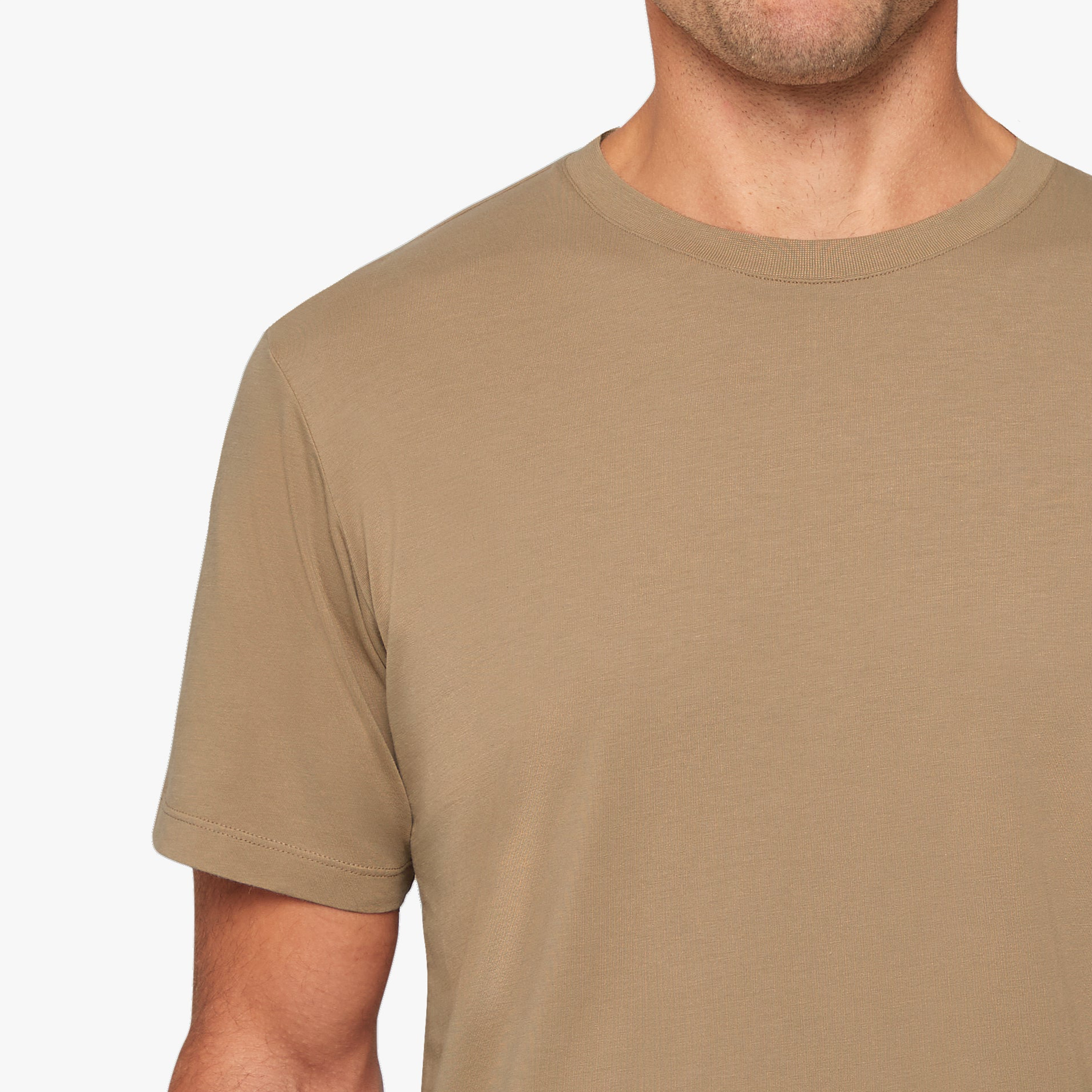 Supima Cotton T-Shirt Fudge Mens