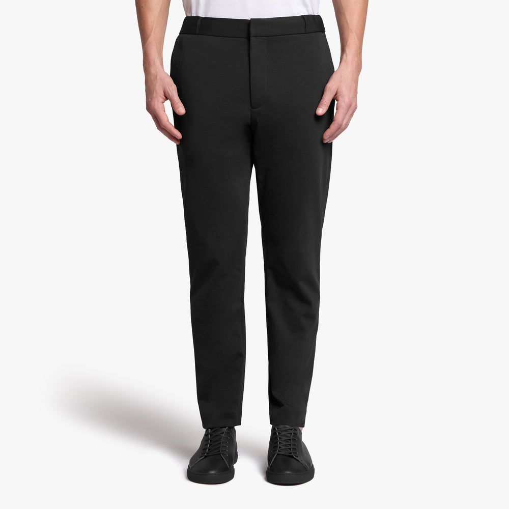 Uniform Standard Men's minimalist trousers in Black designed in East London