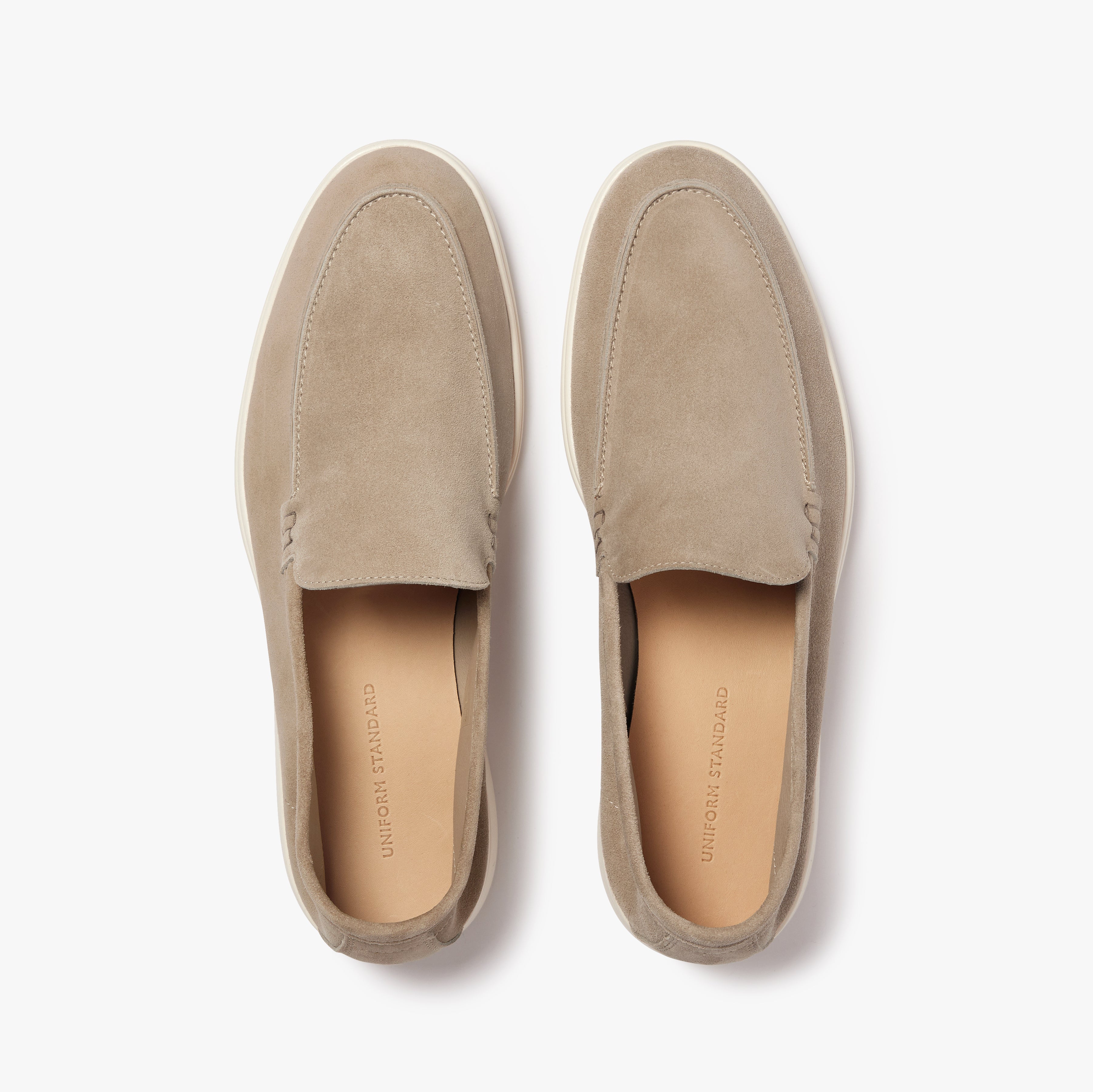 Relaxed Loafer Sand Suede Womens