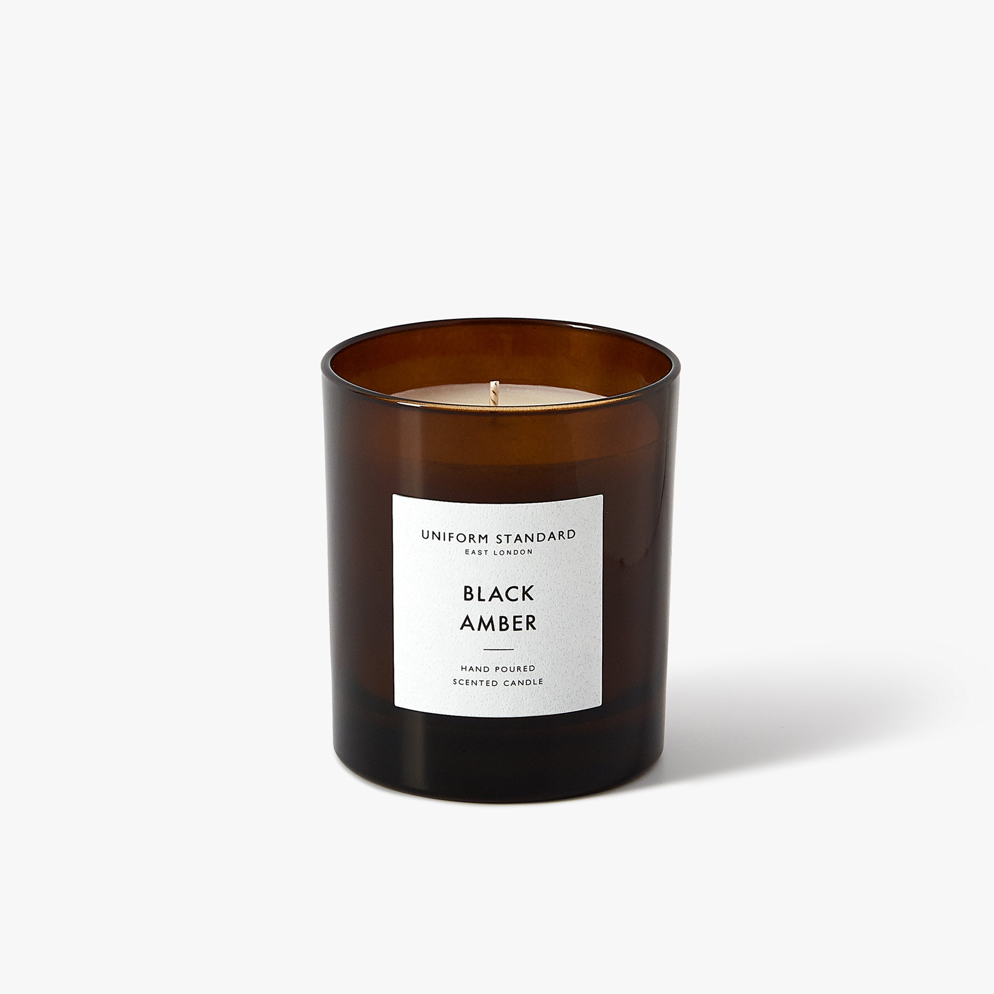 Black Amber Scented Candle