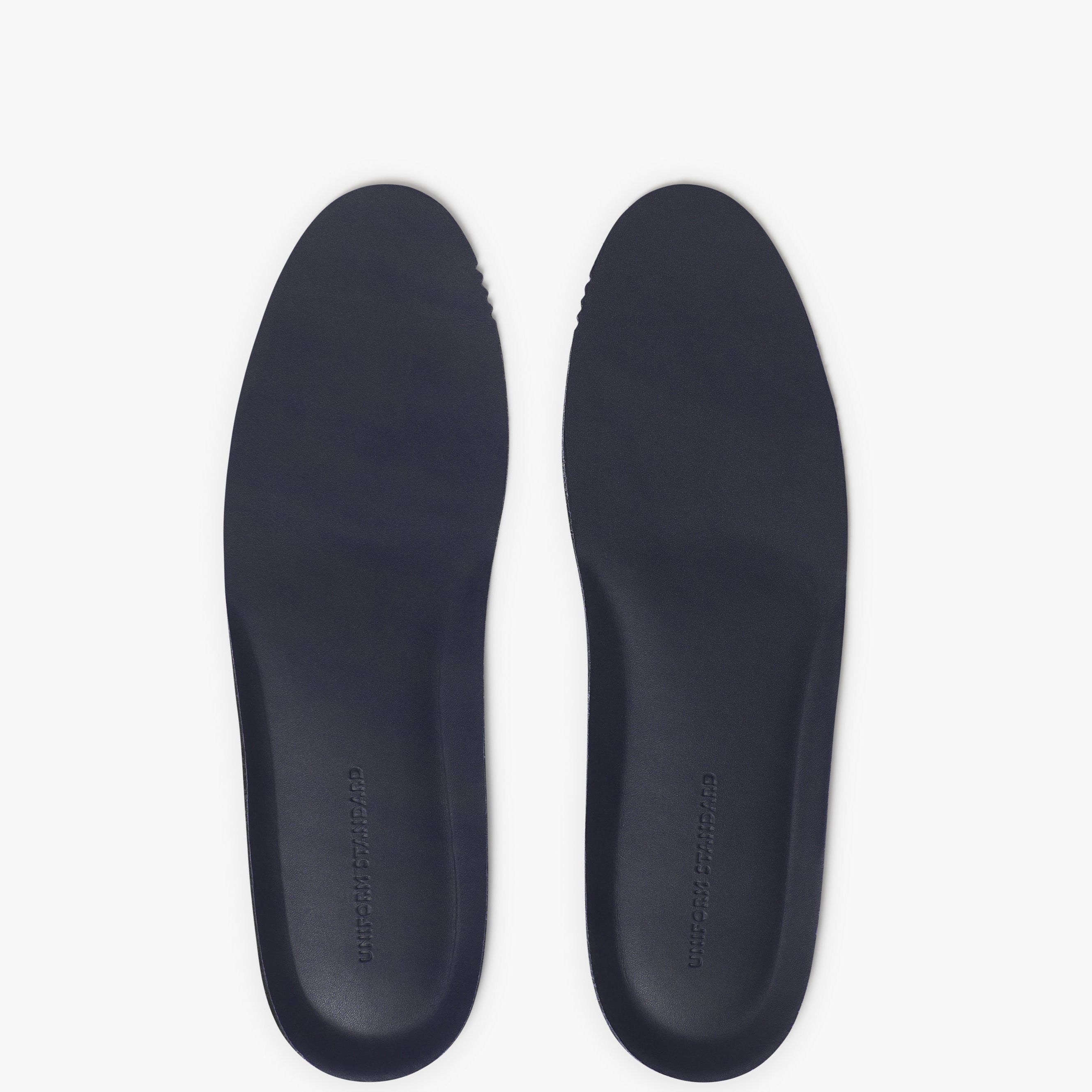 Mens Leather Lined Recycled Footbeds Navy