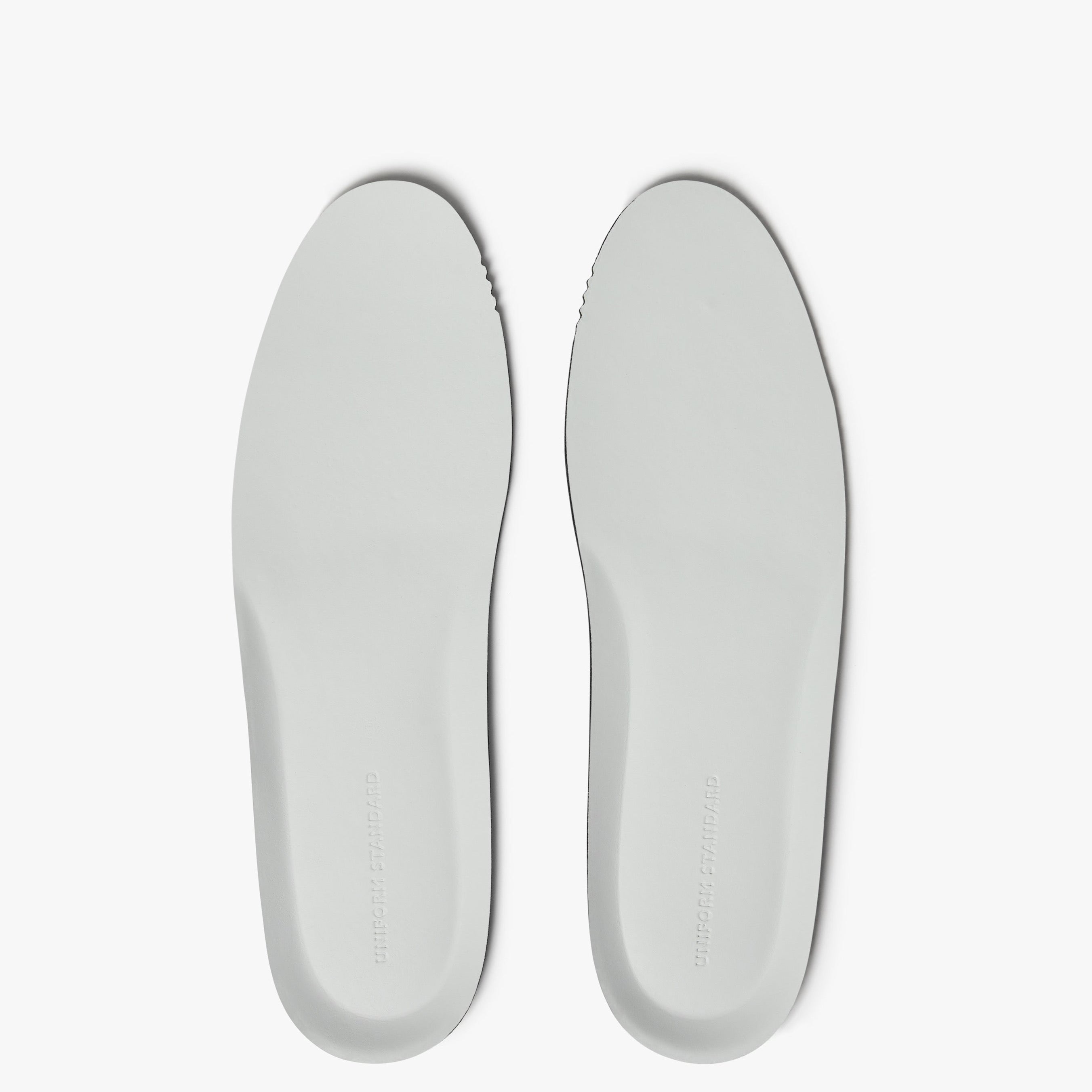 Mens Leather Lined Recycled Footbeds White