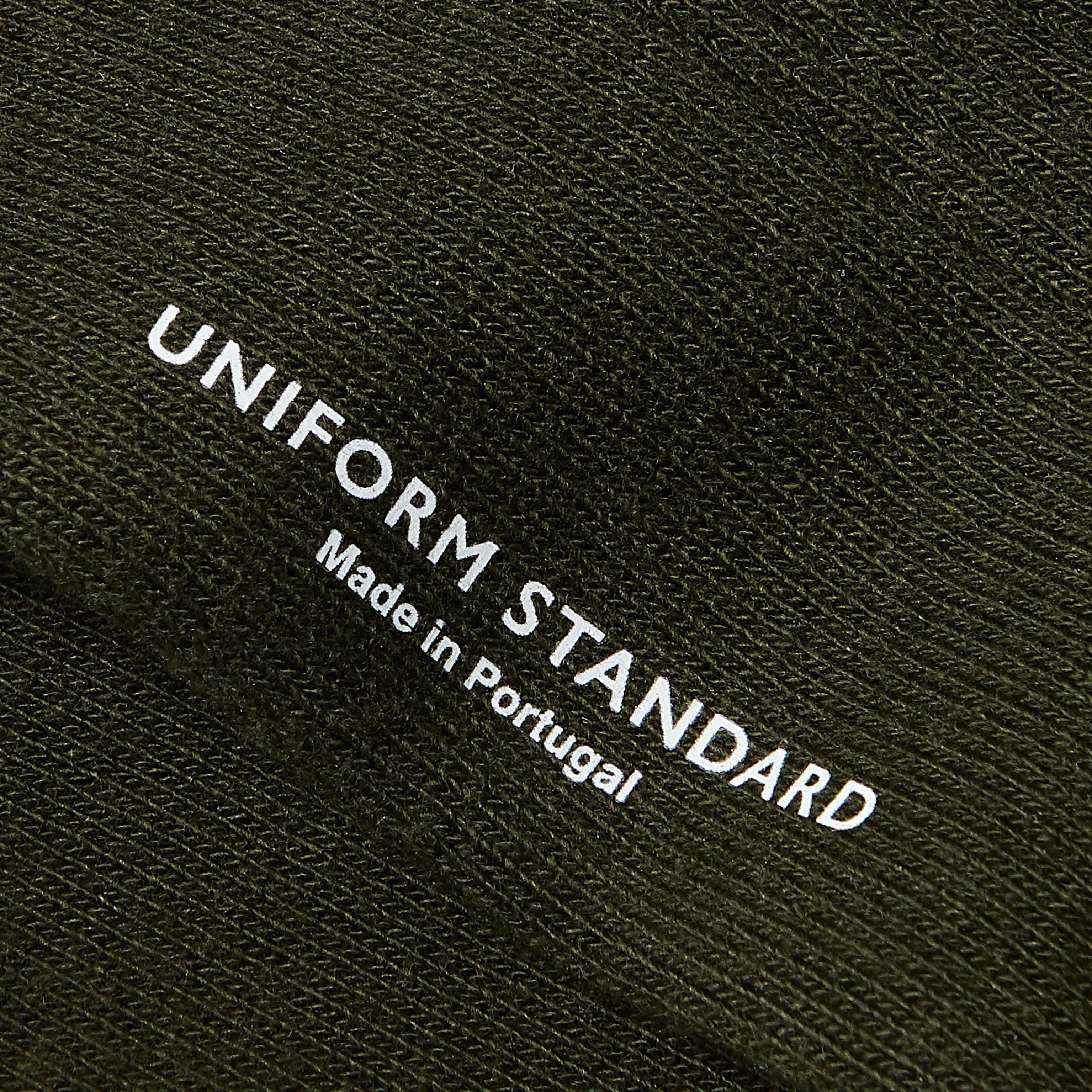 Organic Cotton Rib Sock Military Mens