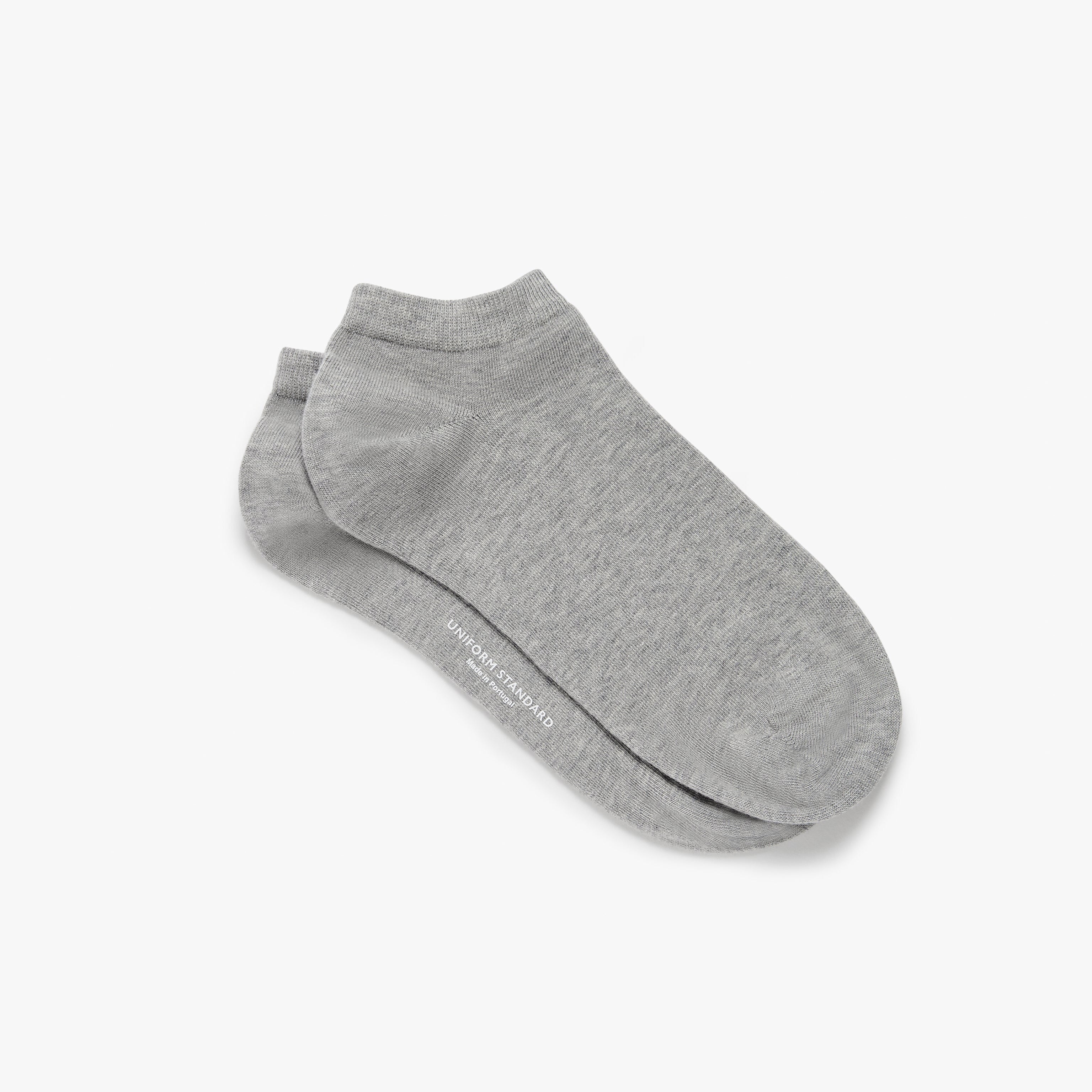 Organic Sneaker Sock Ghost Melange Mens