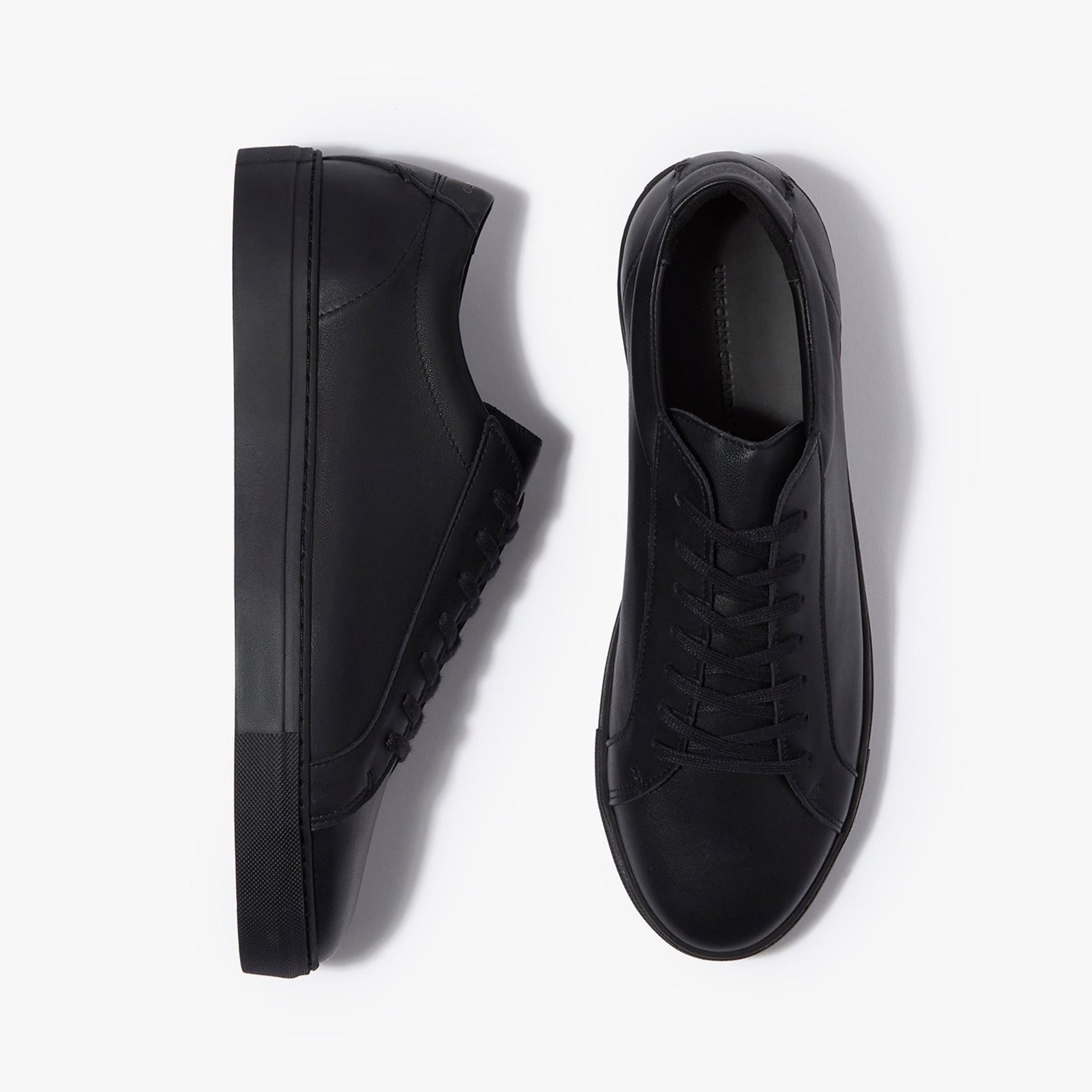 Series 1 Triple Black Leather Mens