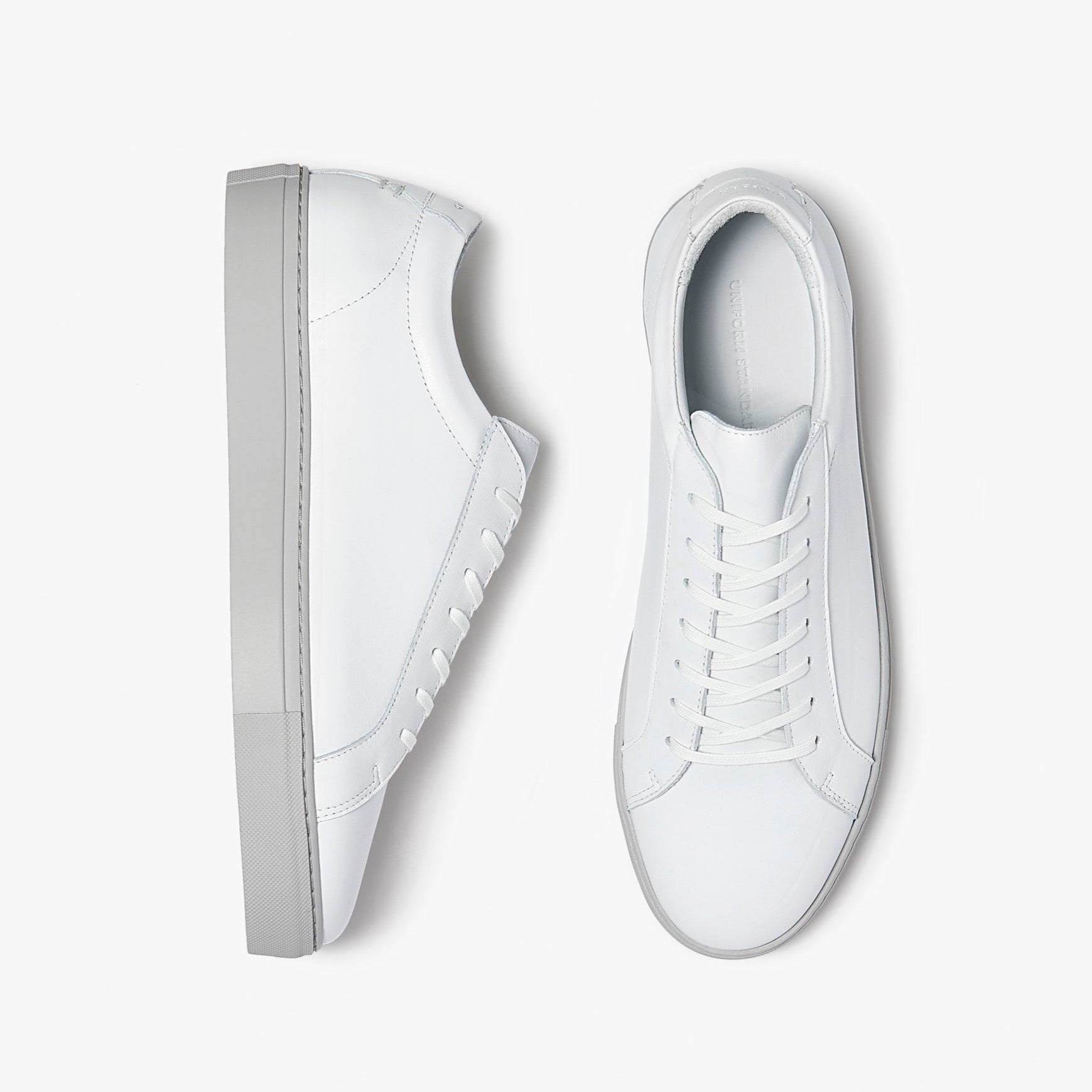 Series 1 White Cement Leather Mens