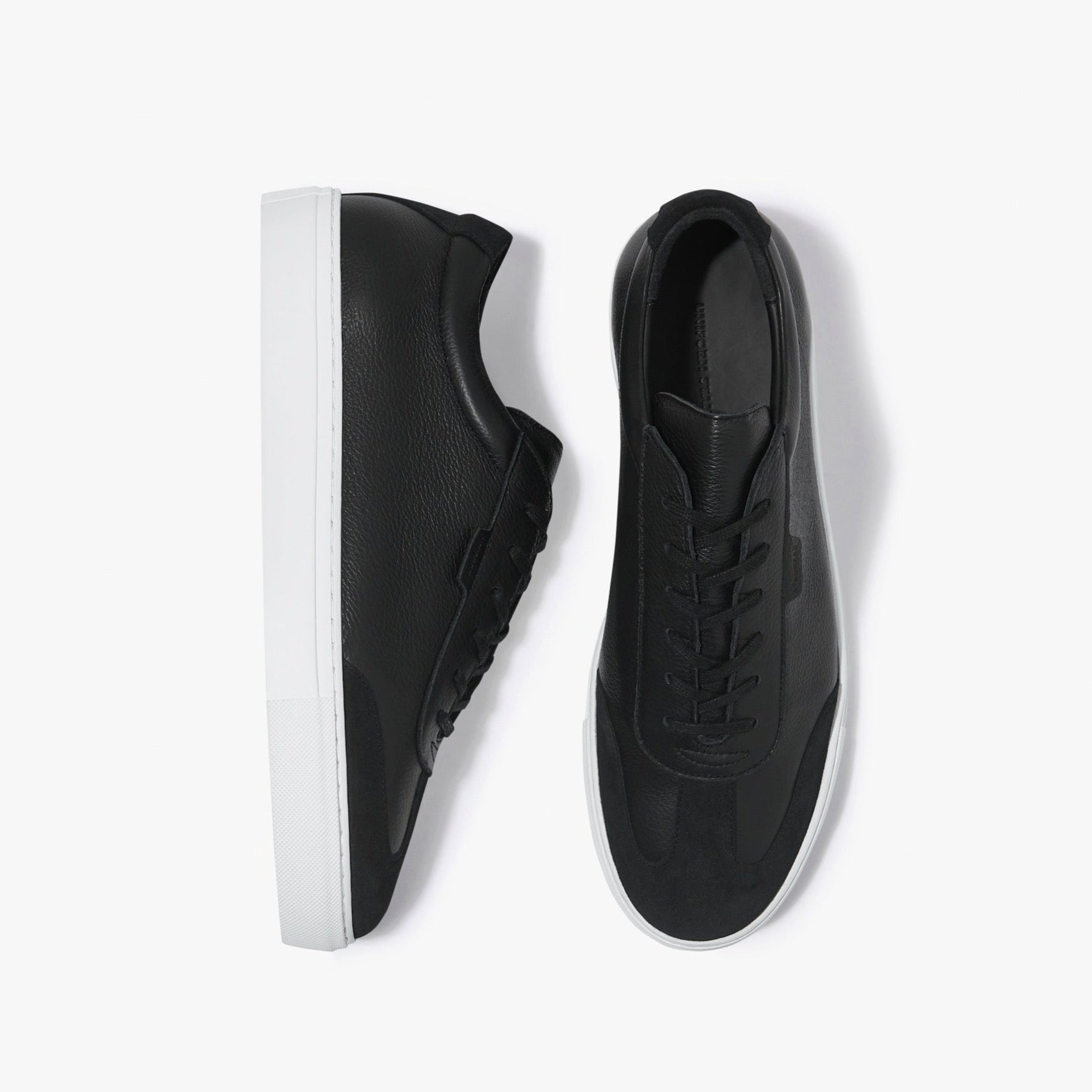 Series 3 Double Black Leather Mens