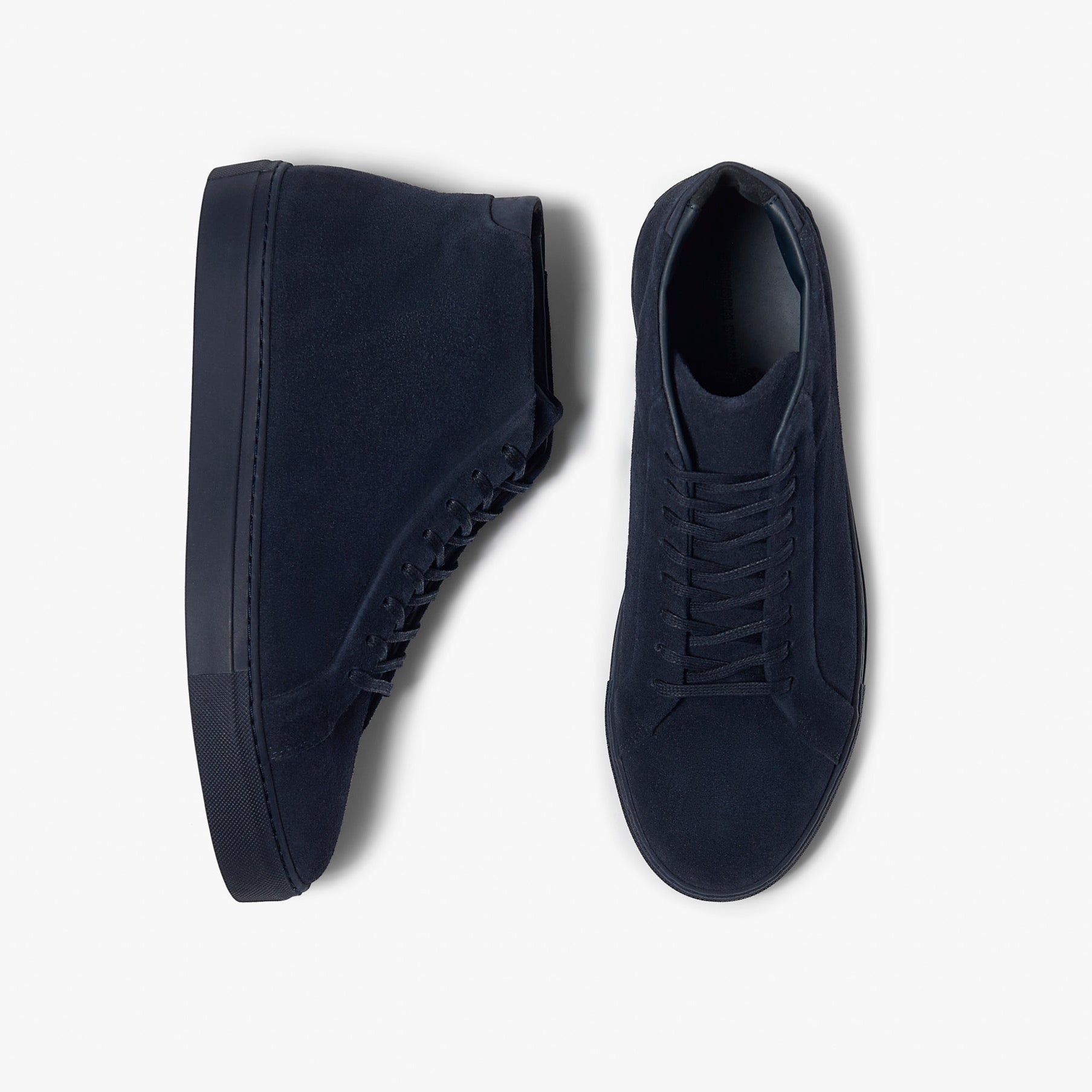 Series 4 Triple Indigo Blue Suede Mens