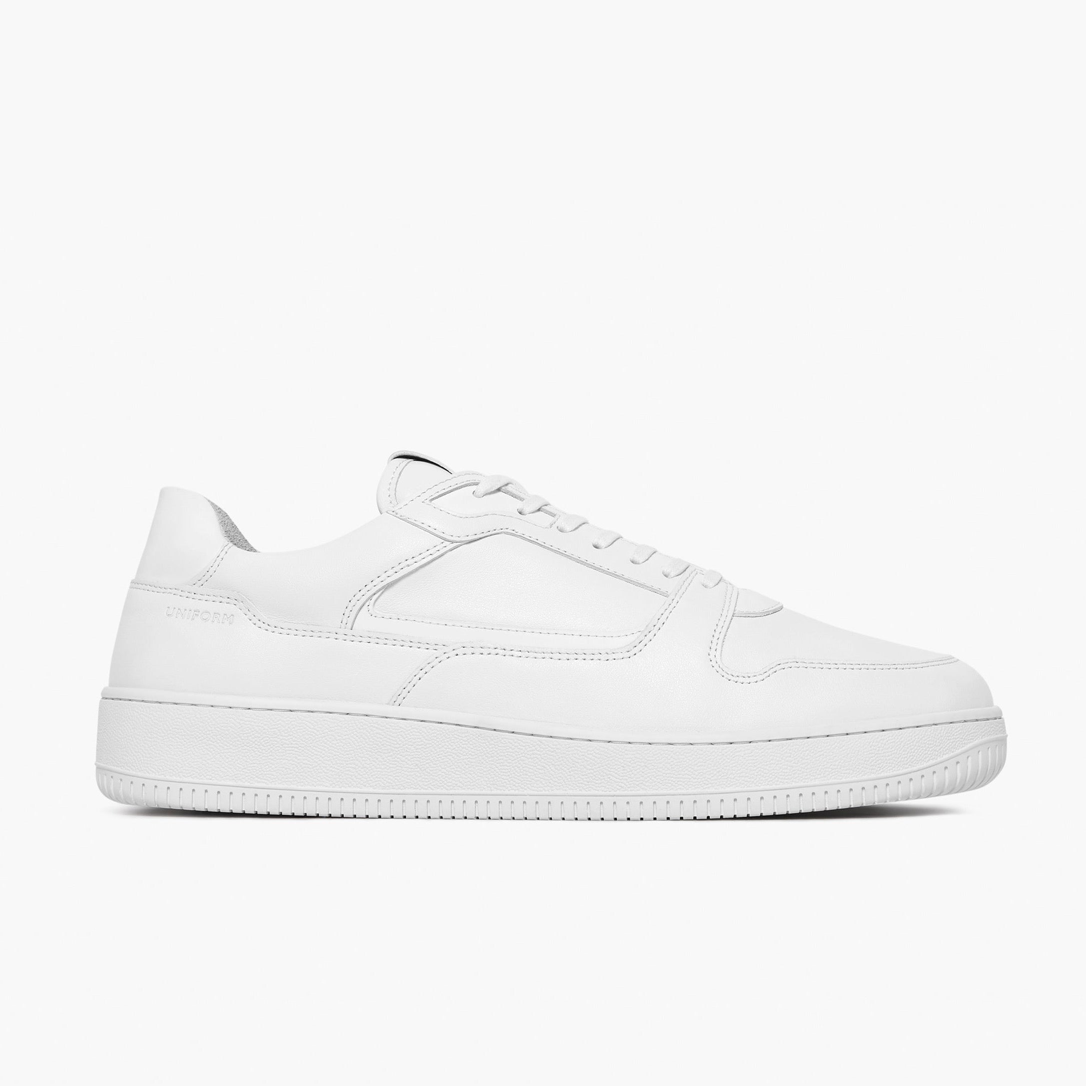 Series 5 Triple White Leather Mens