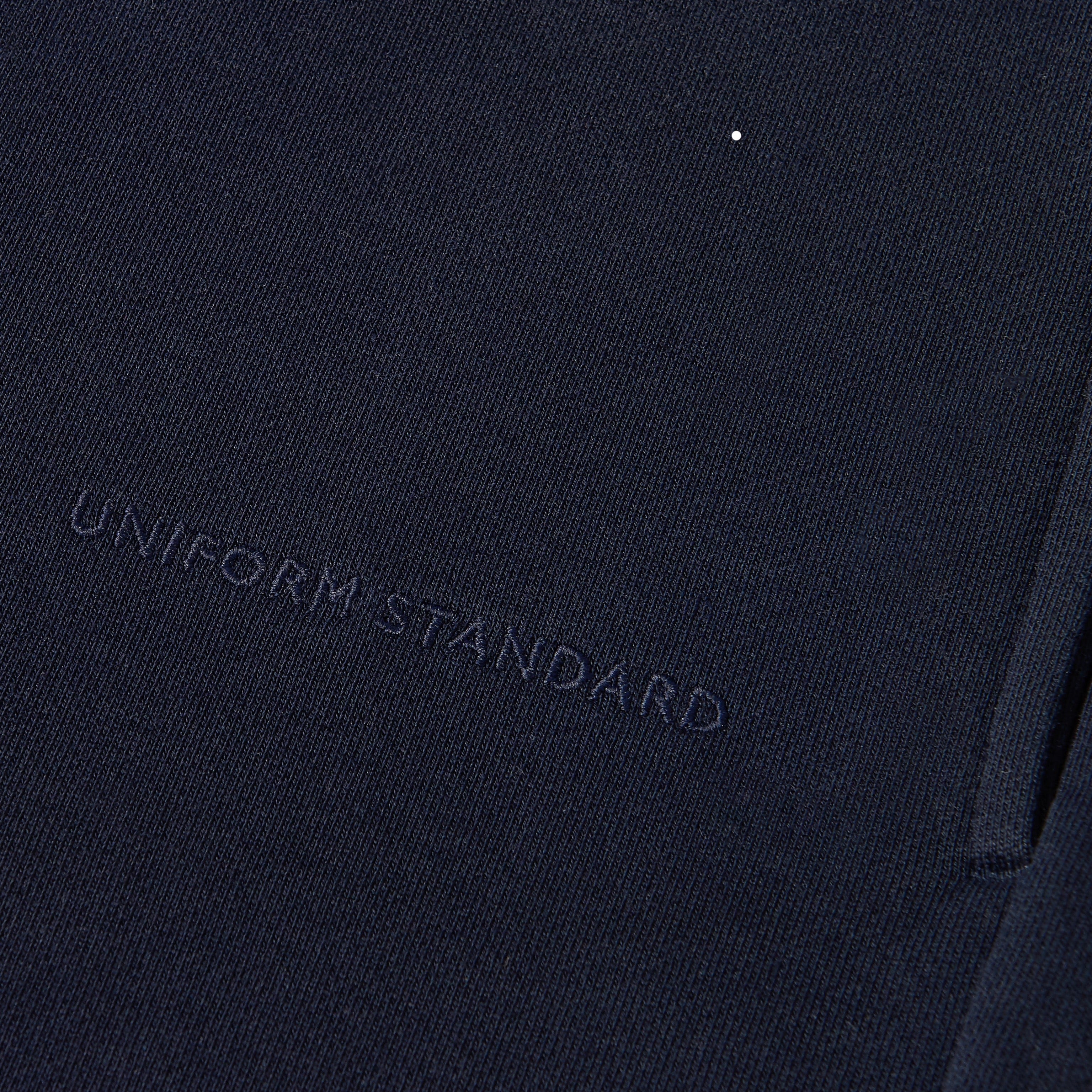 Organic Cotton Fleece Shorts Navy