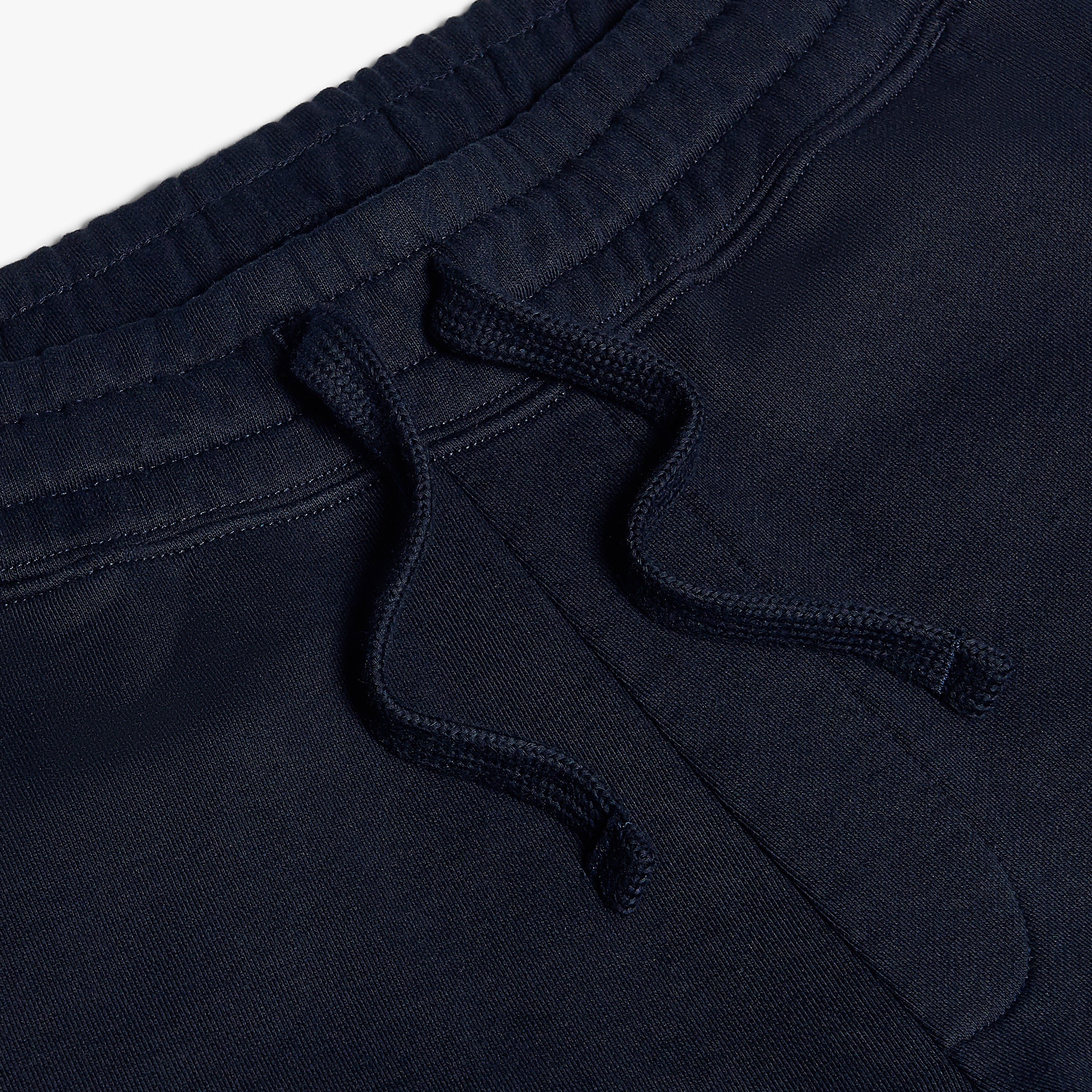 Organic Cotton Fleece Sweatpants Navy
