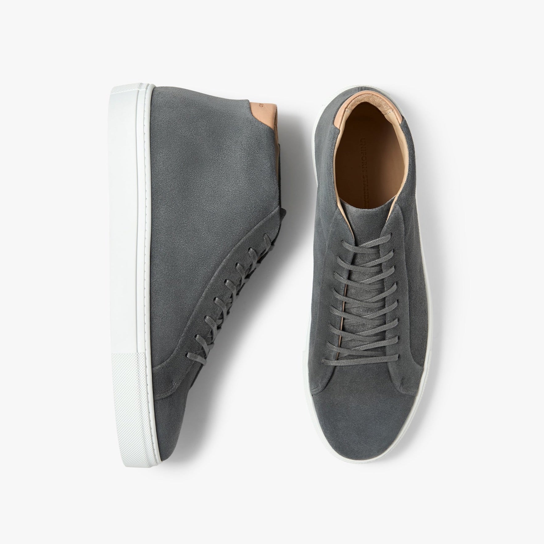 Series 4 Smoke Grey Suede Mens