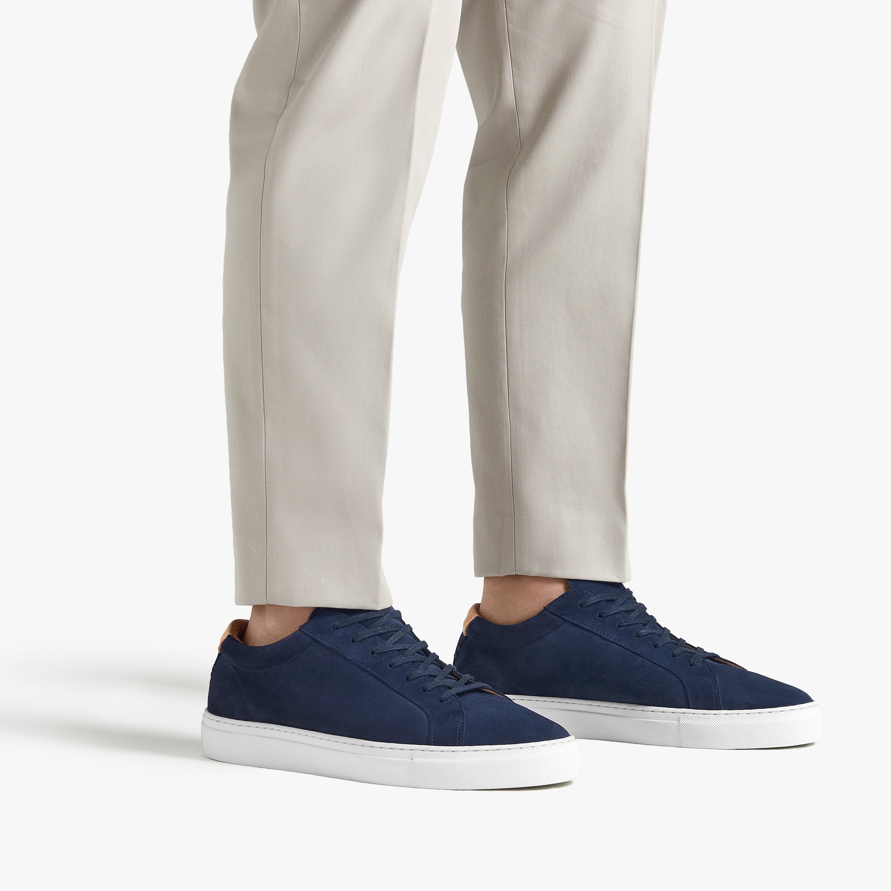 Series 1 Navy Suede Mens