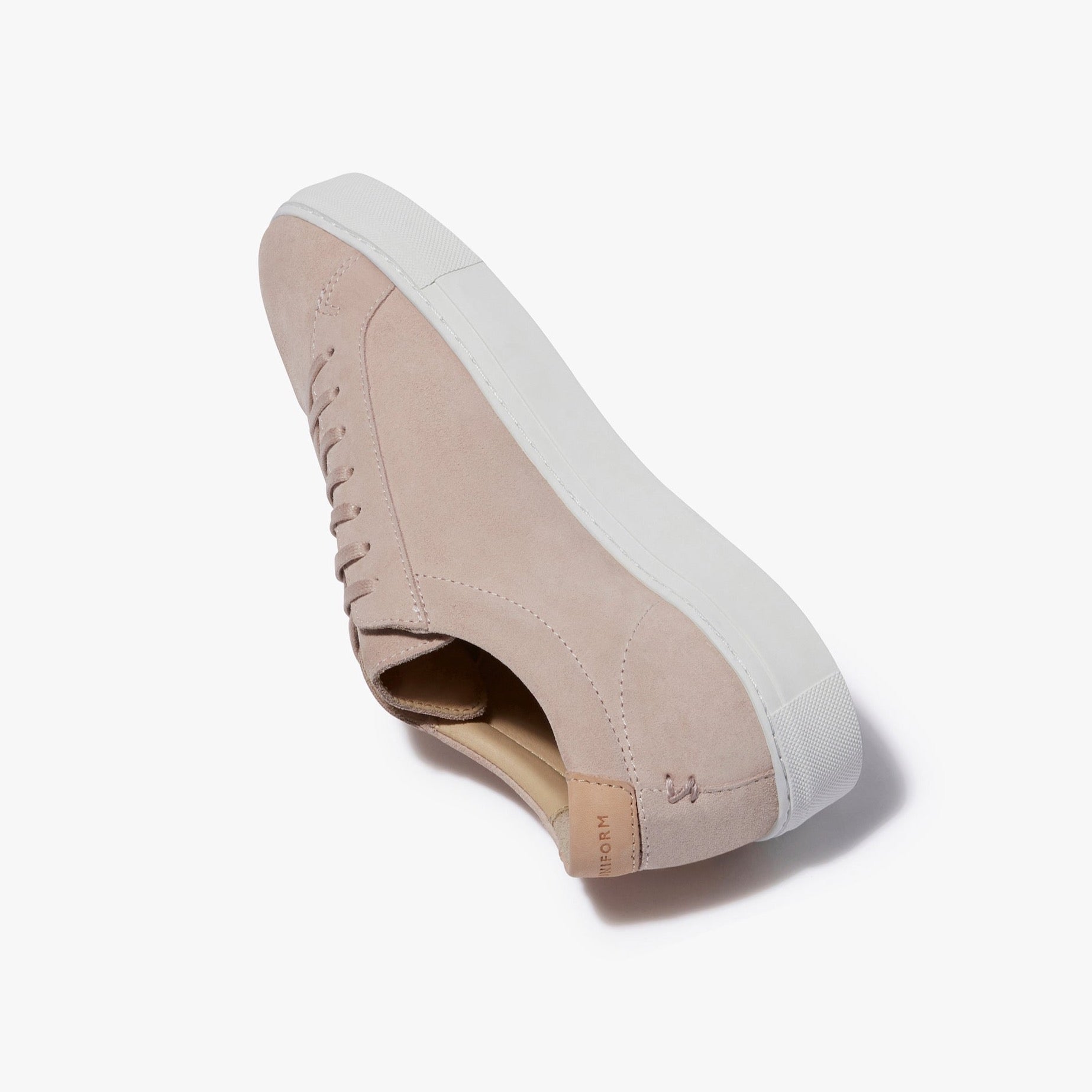 Series 1 Blush Pink Suede Womens