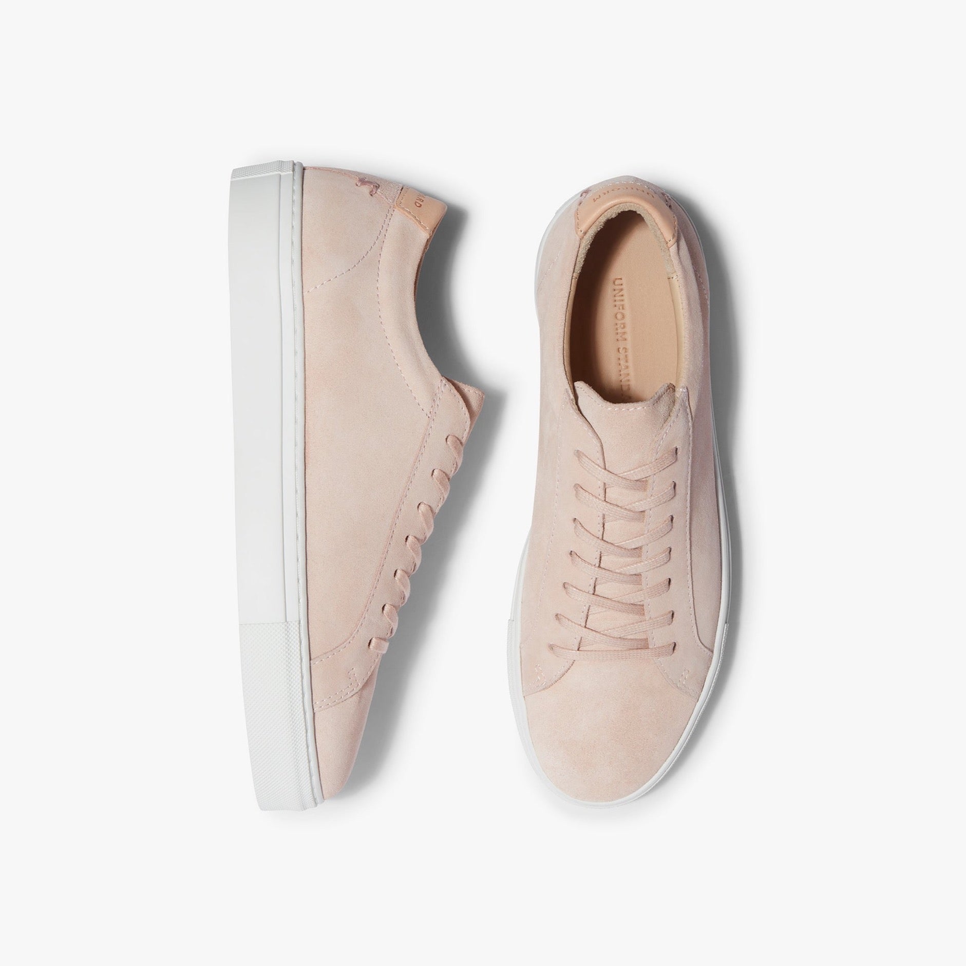 Series 1 Blush Pink Suede Womens