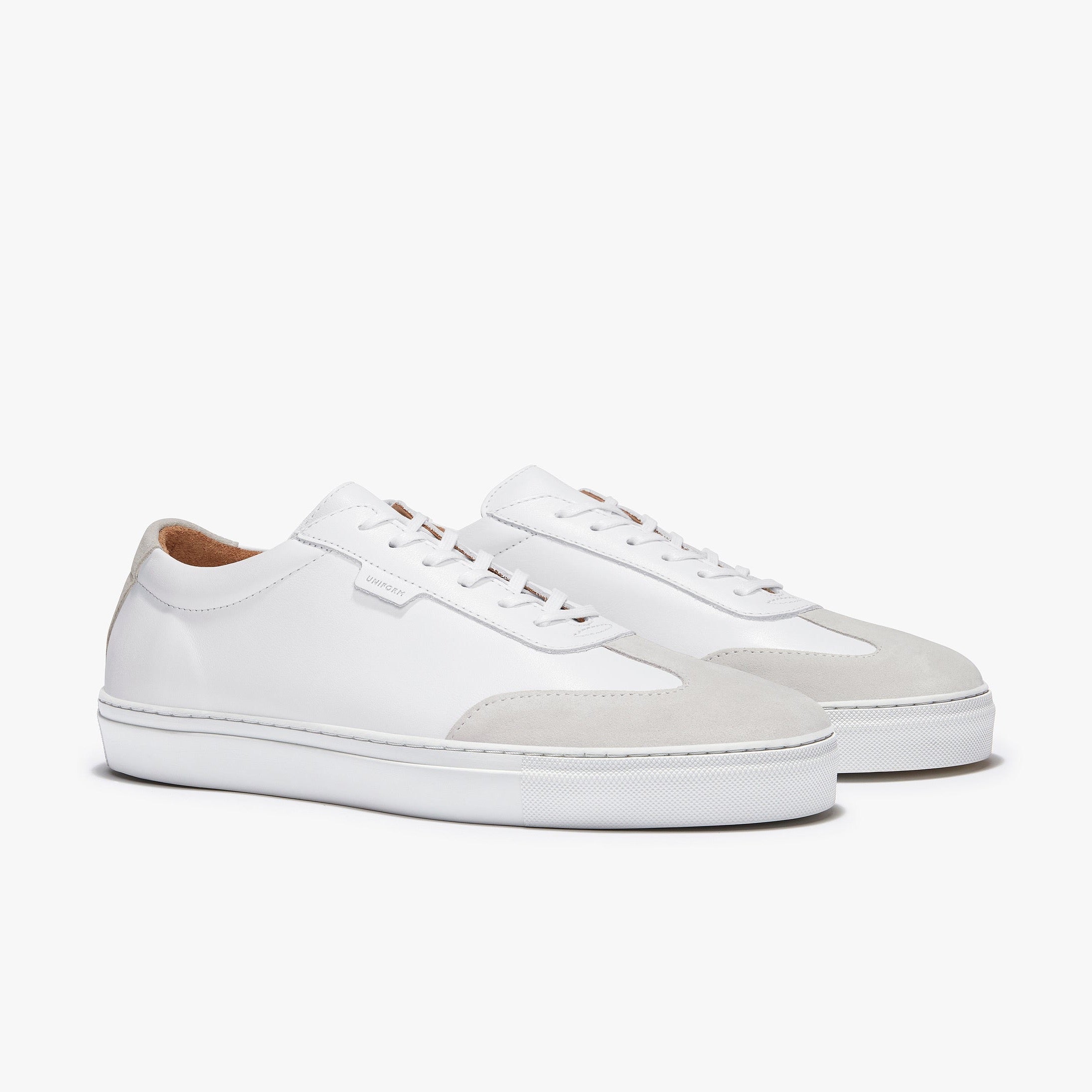 Series 3 White Leather Womens