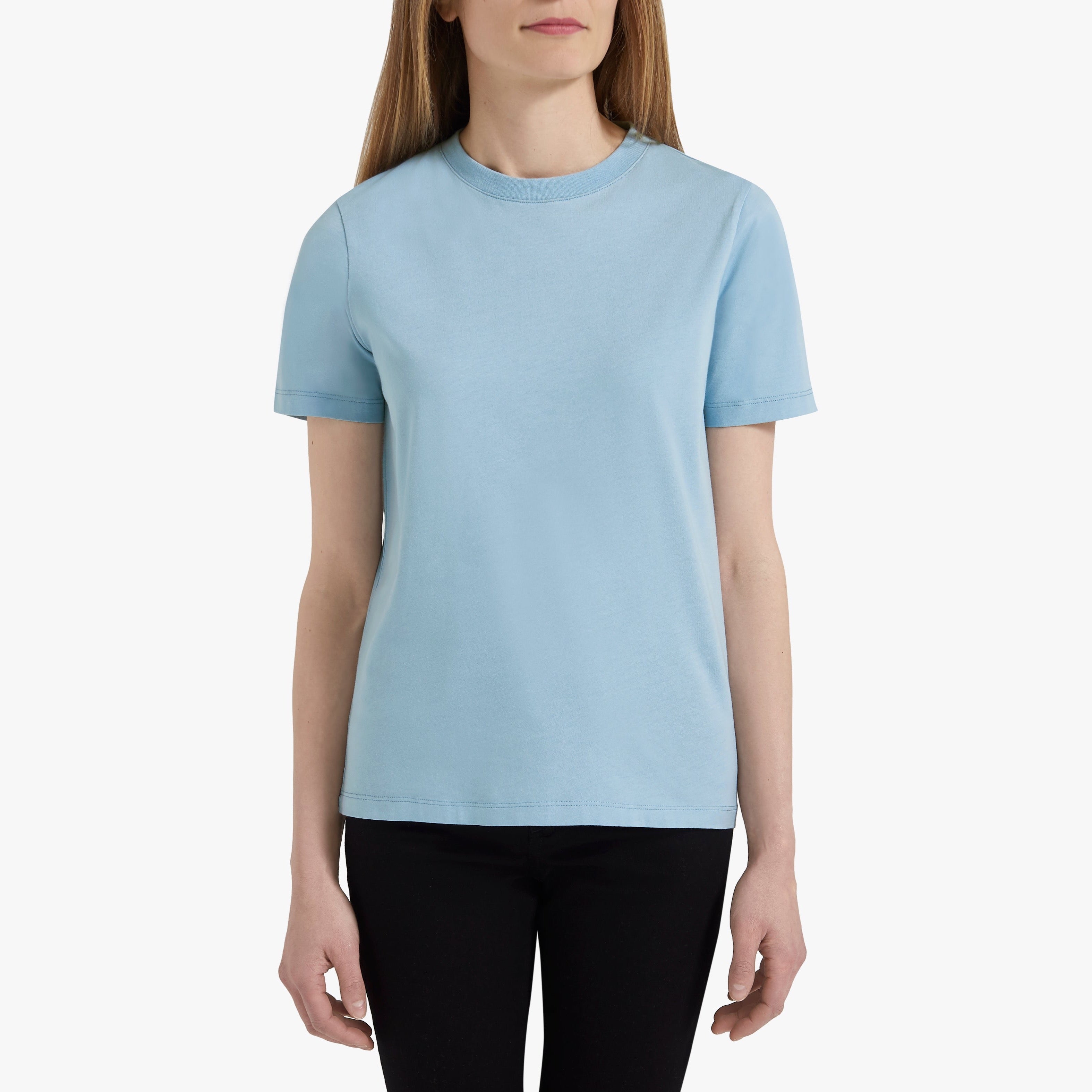 Supima® Cotton T-Shirt Womens Sky