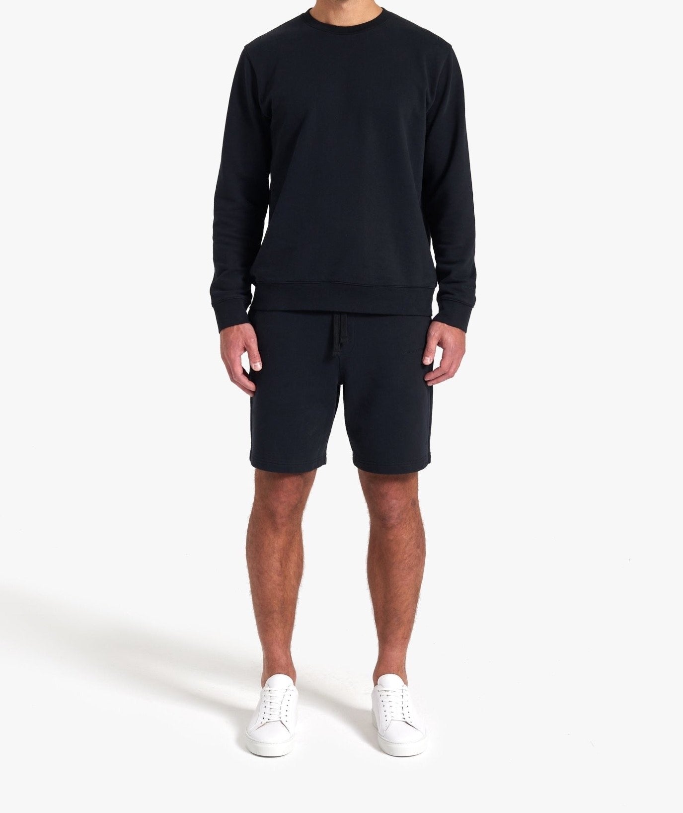 Organic Cotton Shorts Black - UNIFORM STANDARD