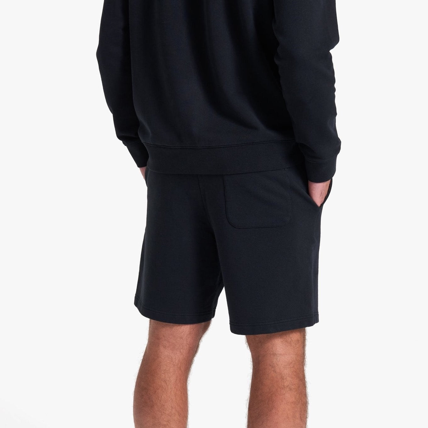 Organic Cotton Shorts Black - UNIFORM STANDARD